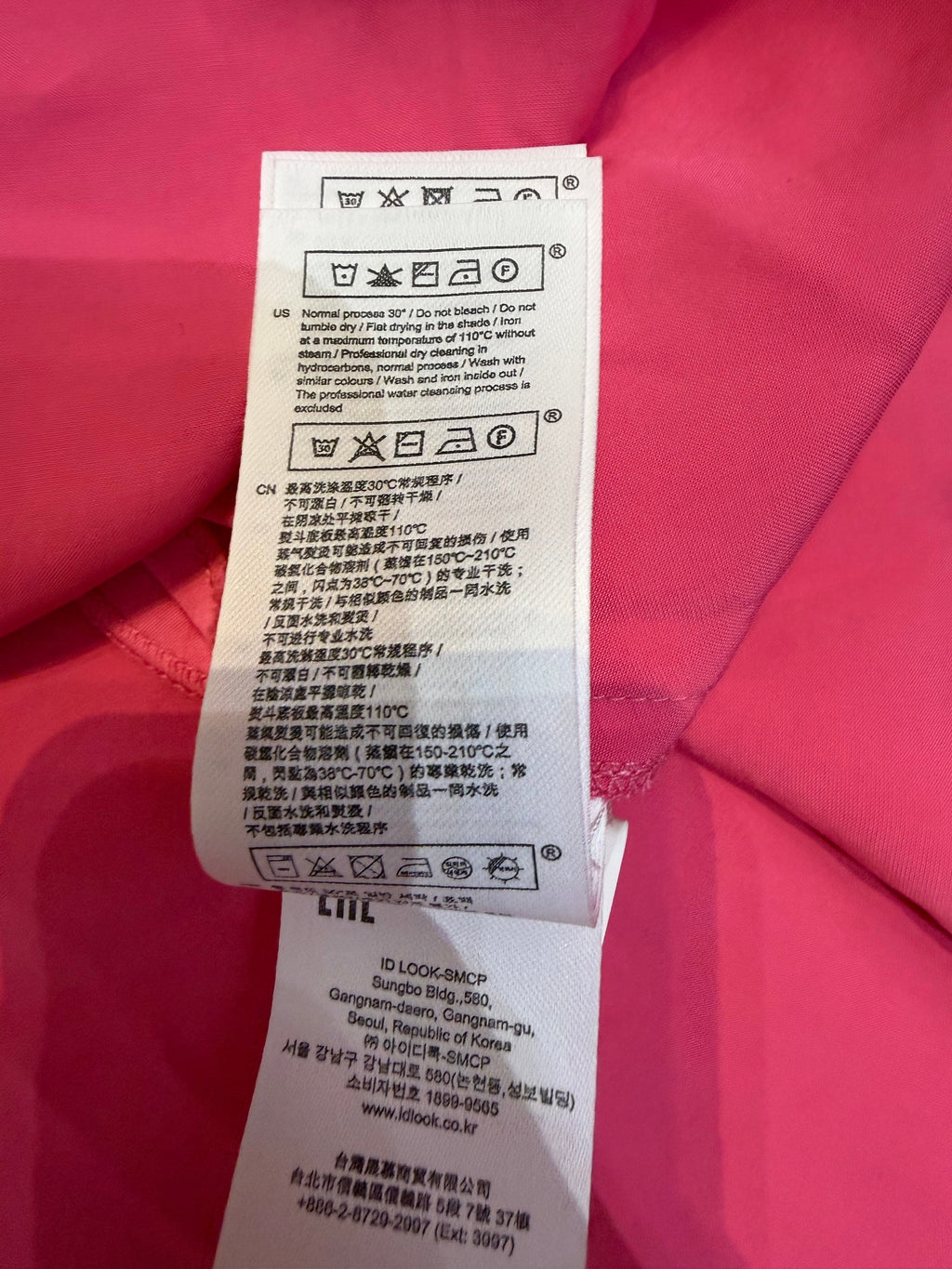 ✨ Neuve 325€ - Claudie Pierlot - Robe asymétrique Rose - T36 ✨