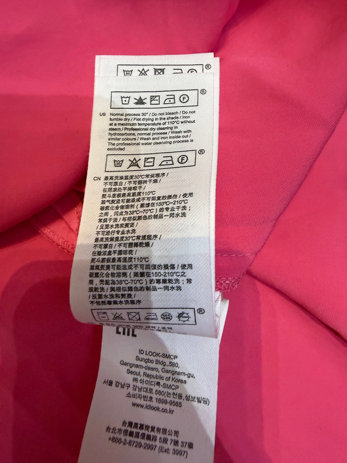 ✨ Neuve 325€ - Claudie Pierlot - Robe asymétrique Rose - T36 ✨