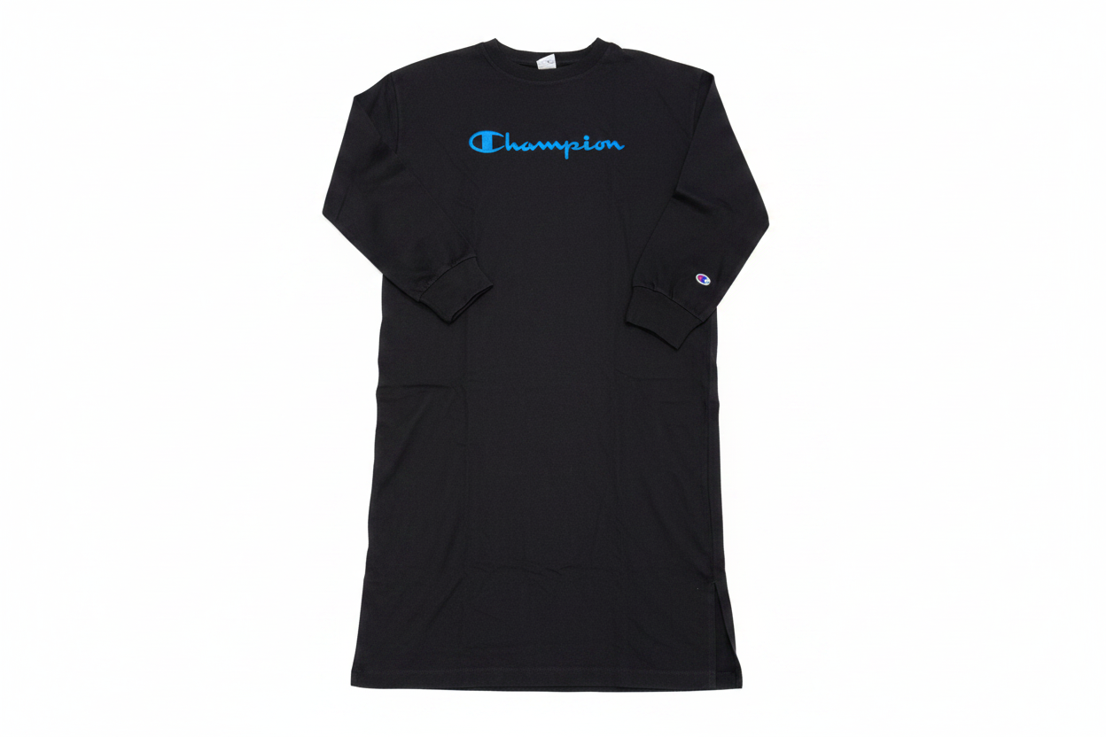 Neuve 70€ Robe noire Champion M ok L