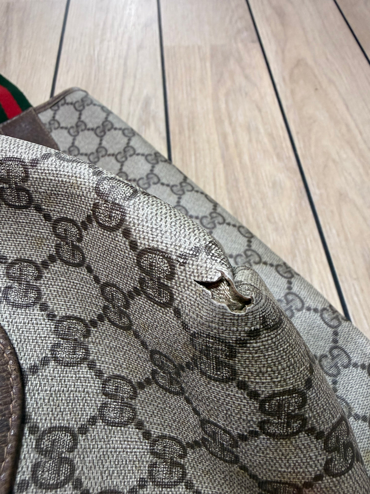 ✨Gucci - grand cabas Vintage en toile GG ✨