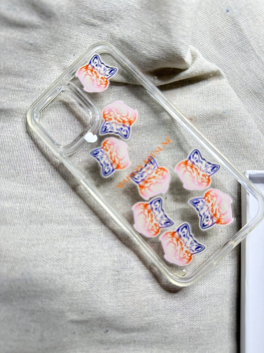✨ Neuve 70€ Maison Kitsuné coque iPhone 12 et 12 pro full set ✨
