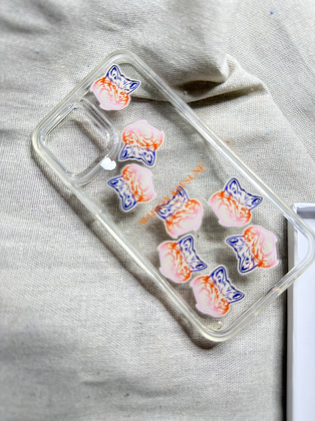 ✨ Neuve 70€ Maison Kitsuné coque iPhone 12 et 12 pro full set ✨