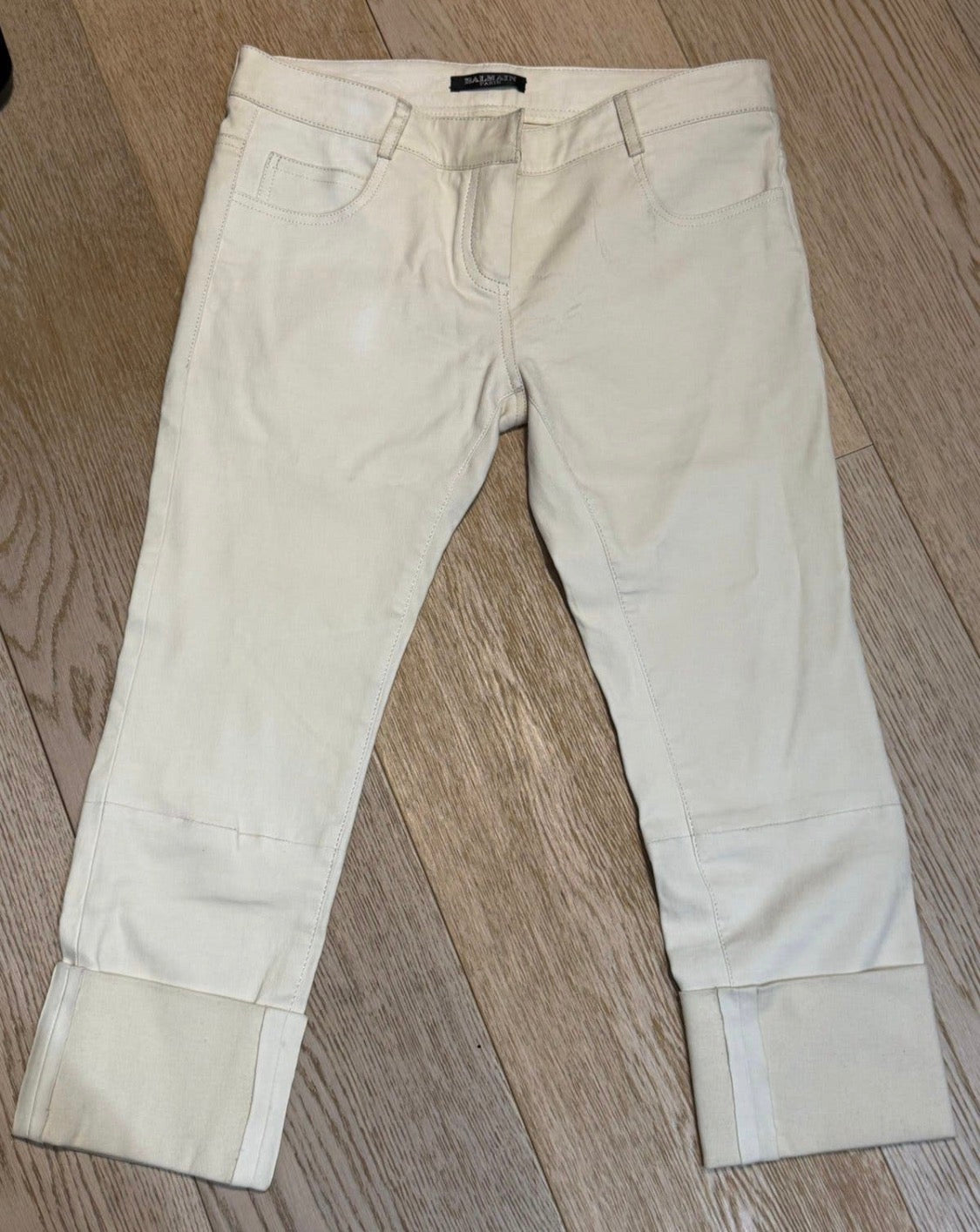 ✨ Balmain - Pantacourt en cuir de mouton - T36  ✨