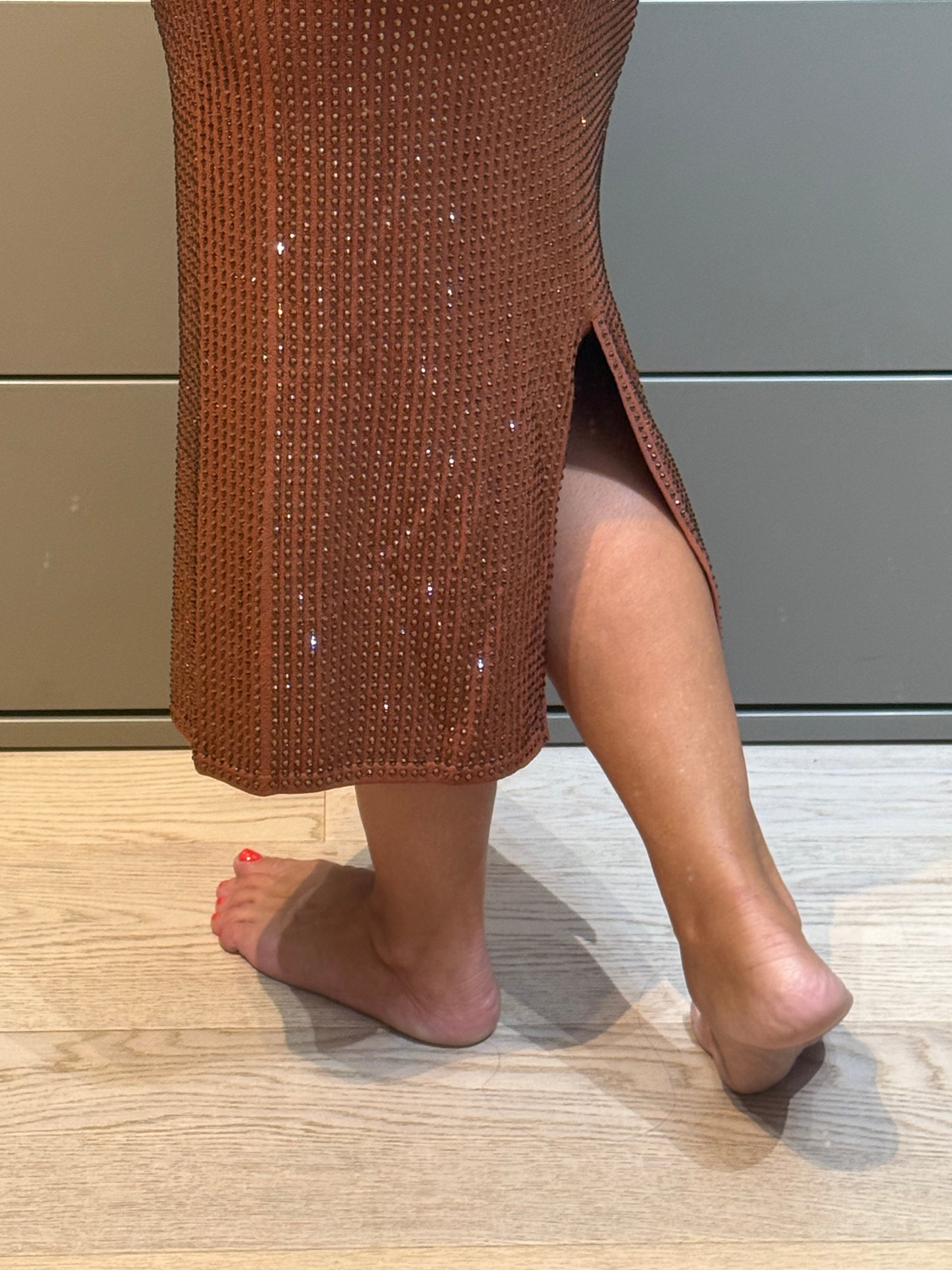 ✨ Neuve valeur 515€ Robe Full Strass Sandro T36 ✨