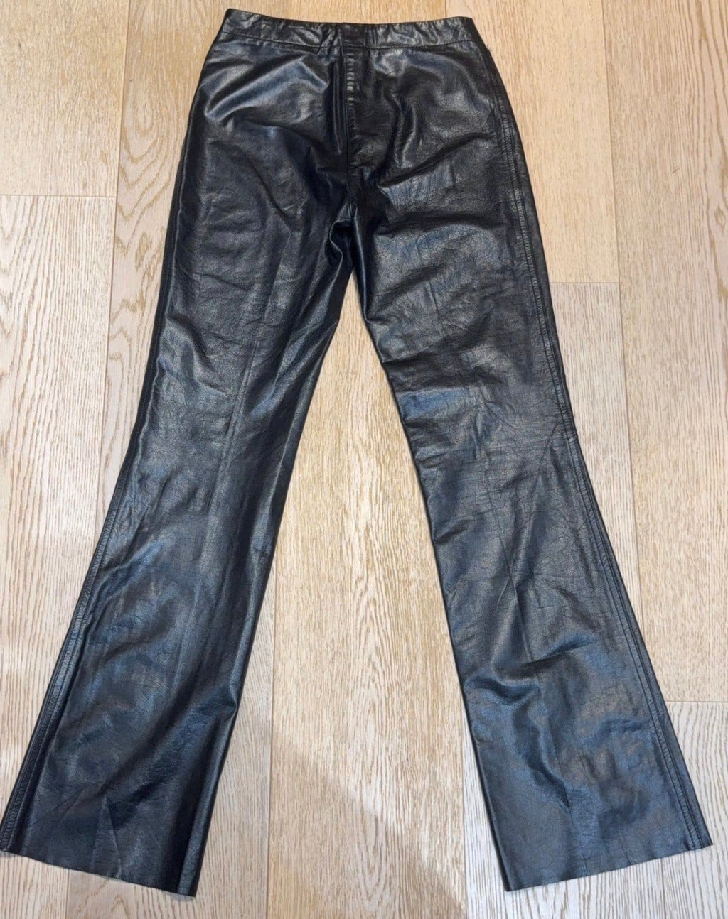 ✨ Barbara Bui - Pantalon en cuir de vachette - T34 ✨