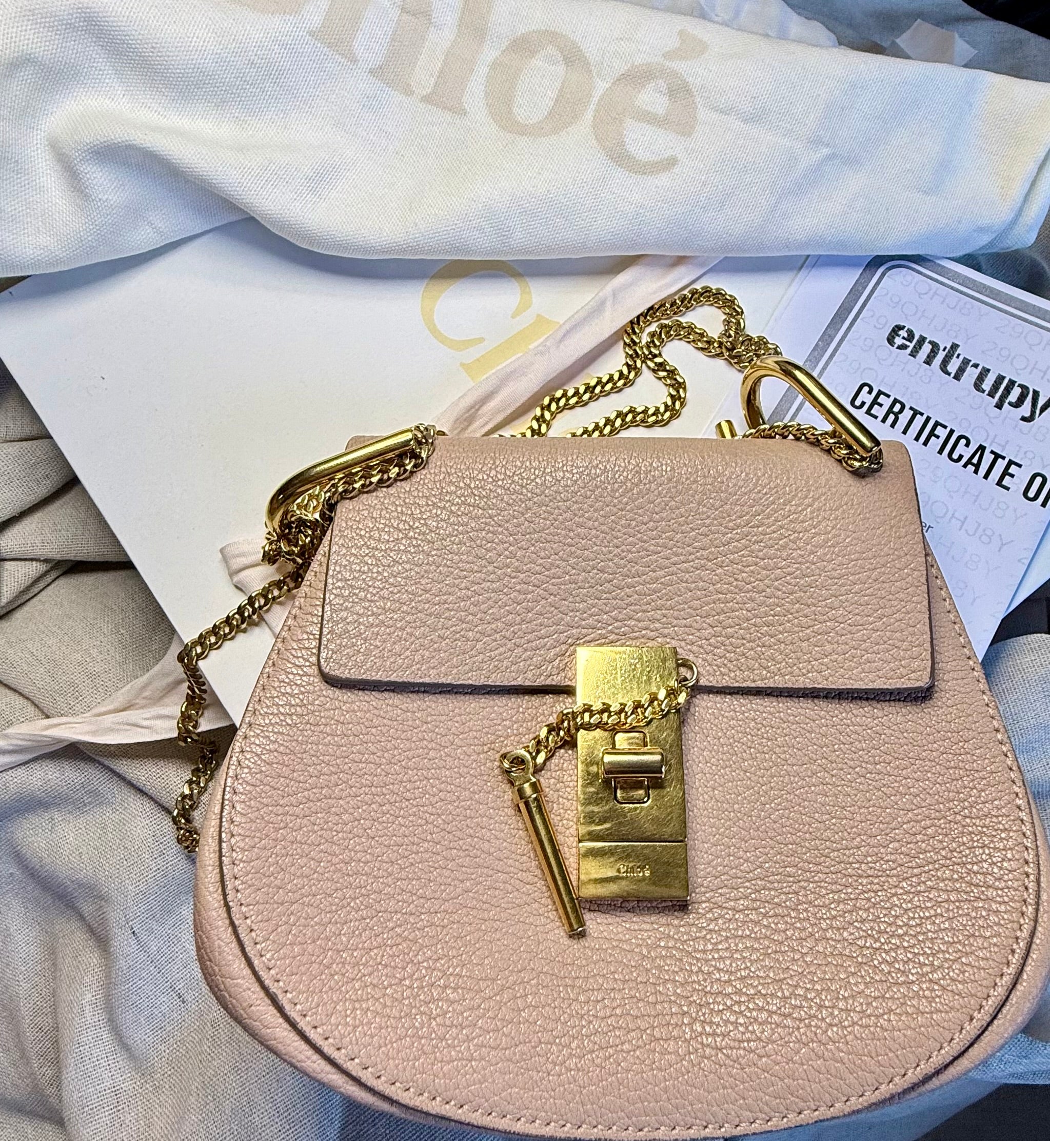 ✨ Sac Chloé Drew 2015 full set avec certificat offert ✨