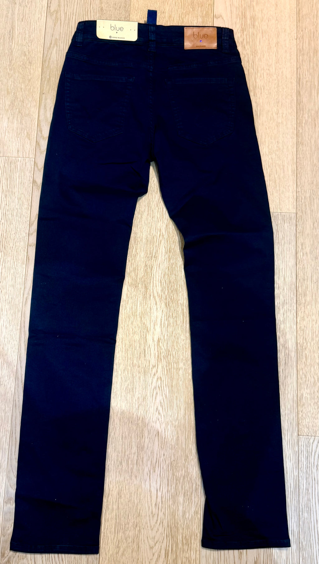 Neuf avec étiquette 115€ pantalon Serge Blanco marine homme US30-FR40