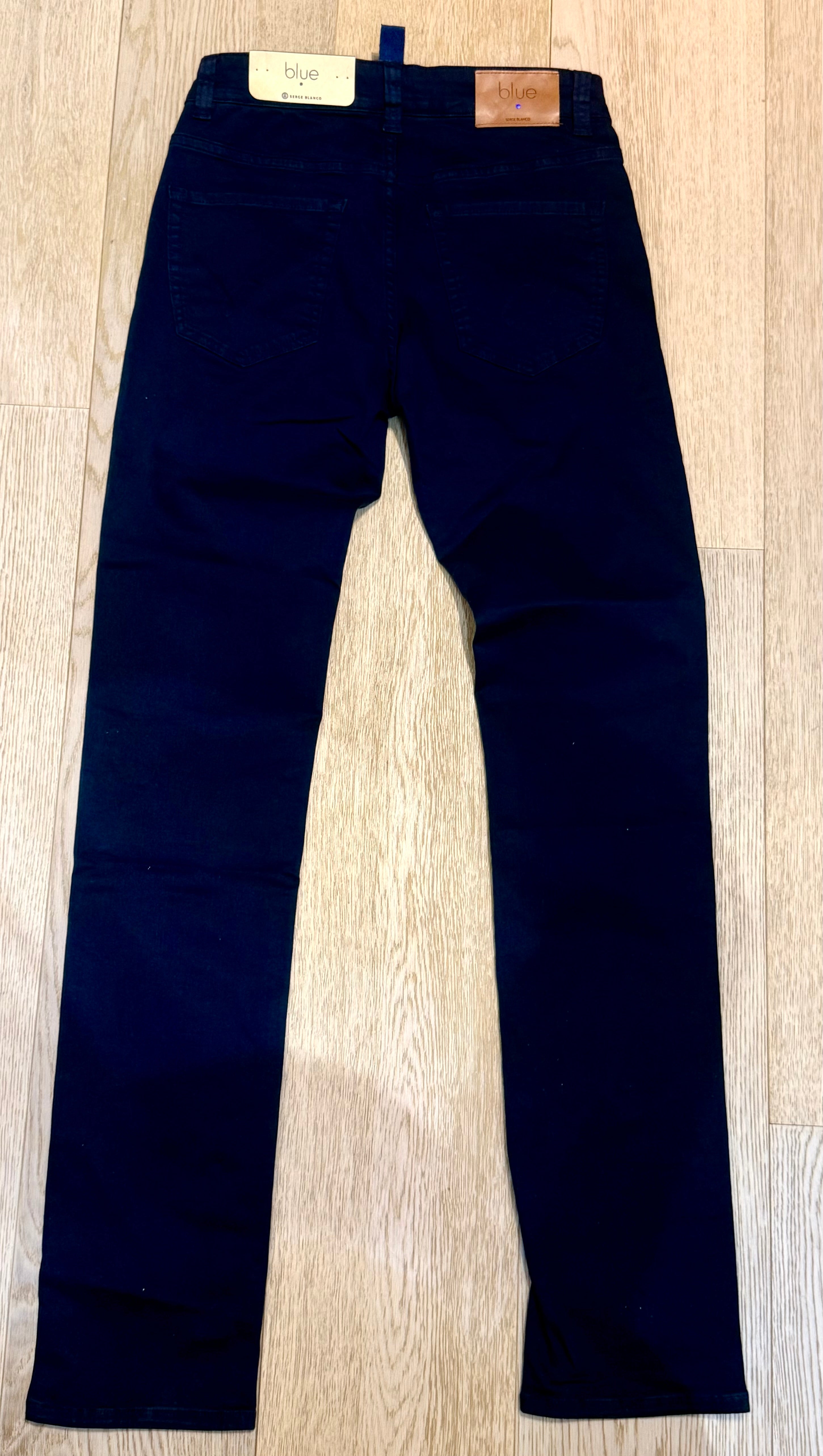 Neuf avec étiquette 115€ pantalon Serge Blanco marine homme US30-FR40