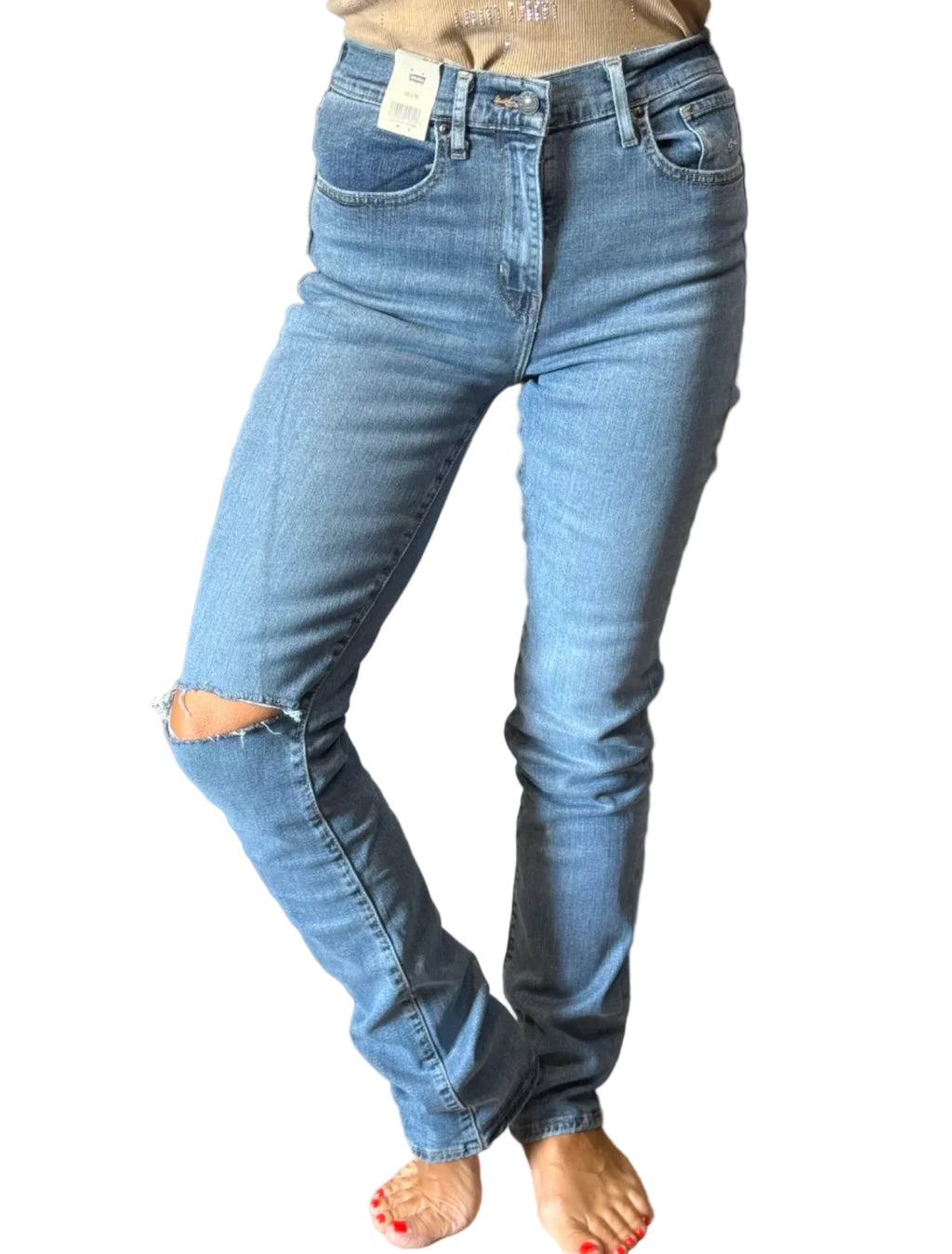 ✨ Neuf 129€ Levi´s  724 taille haute W27  L32 (36/38) ✨