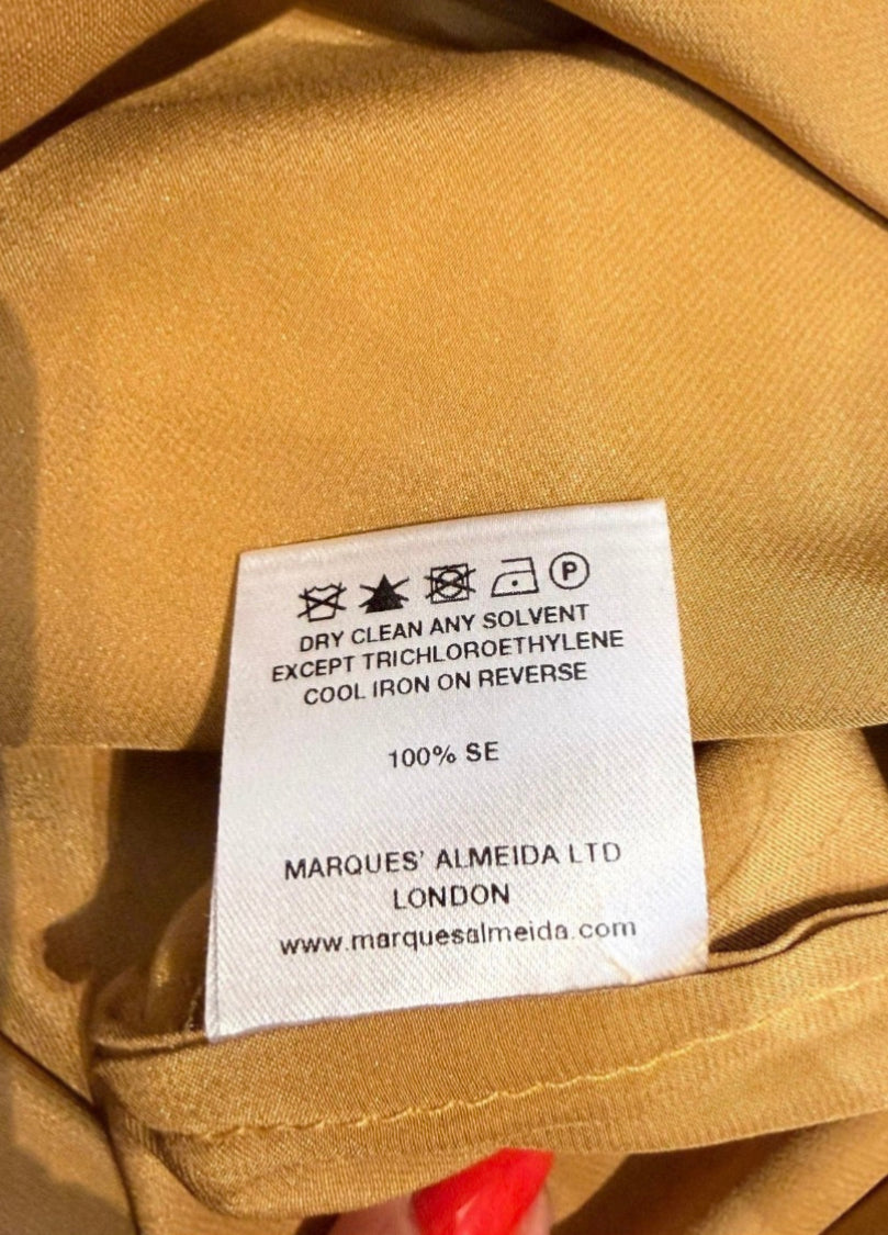 ✨ Neuf 590 - Marques Almeida - Robe multipositions - T38 ok 40 ✨
