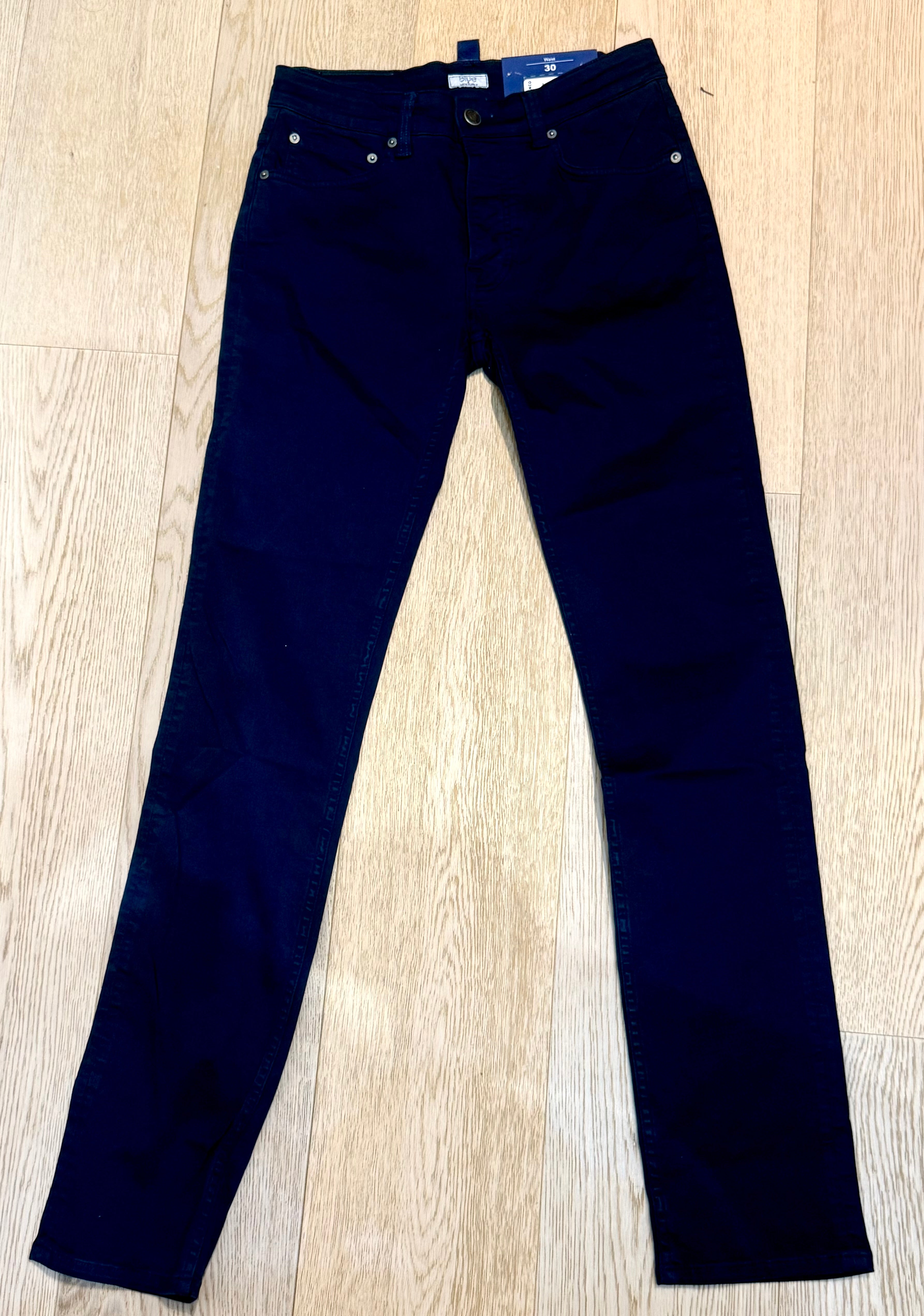 Neuf avec étiquette 115€ pantalon Serge Blanco marine homme US30-FR40