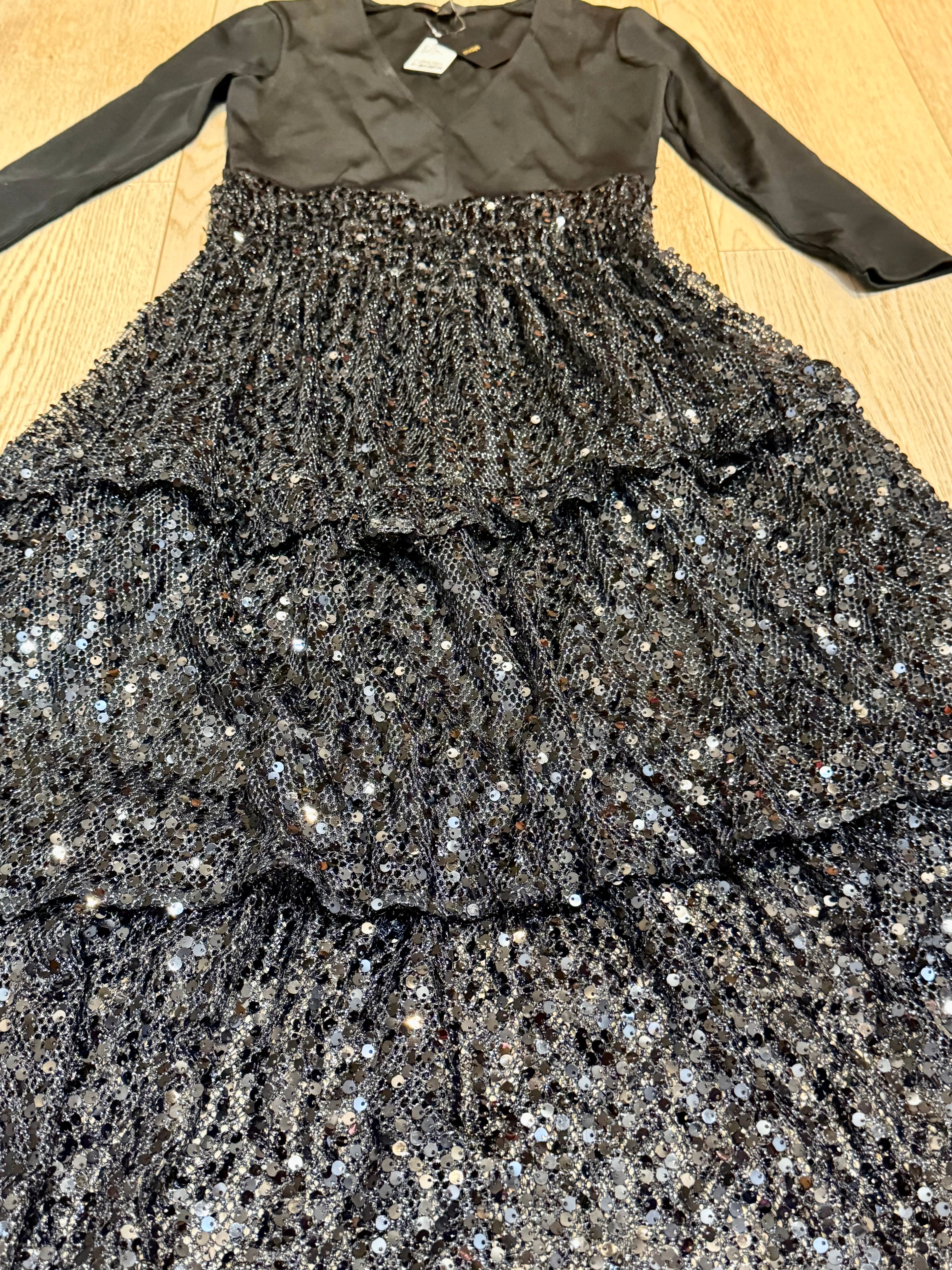 ✨ Neuve Robe de Soirée Sequins Maje XS valeur 540€ ✨