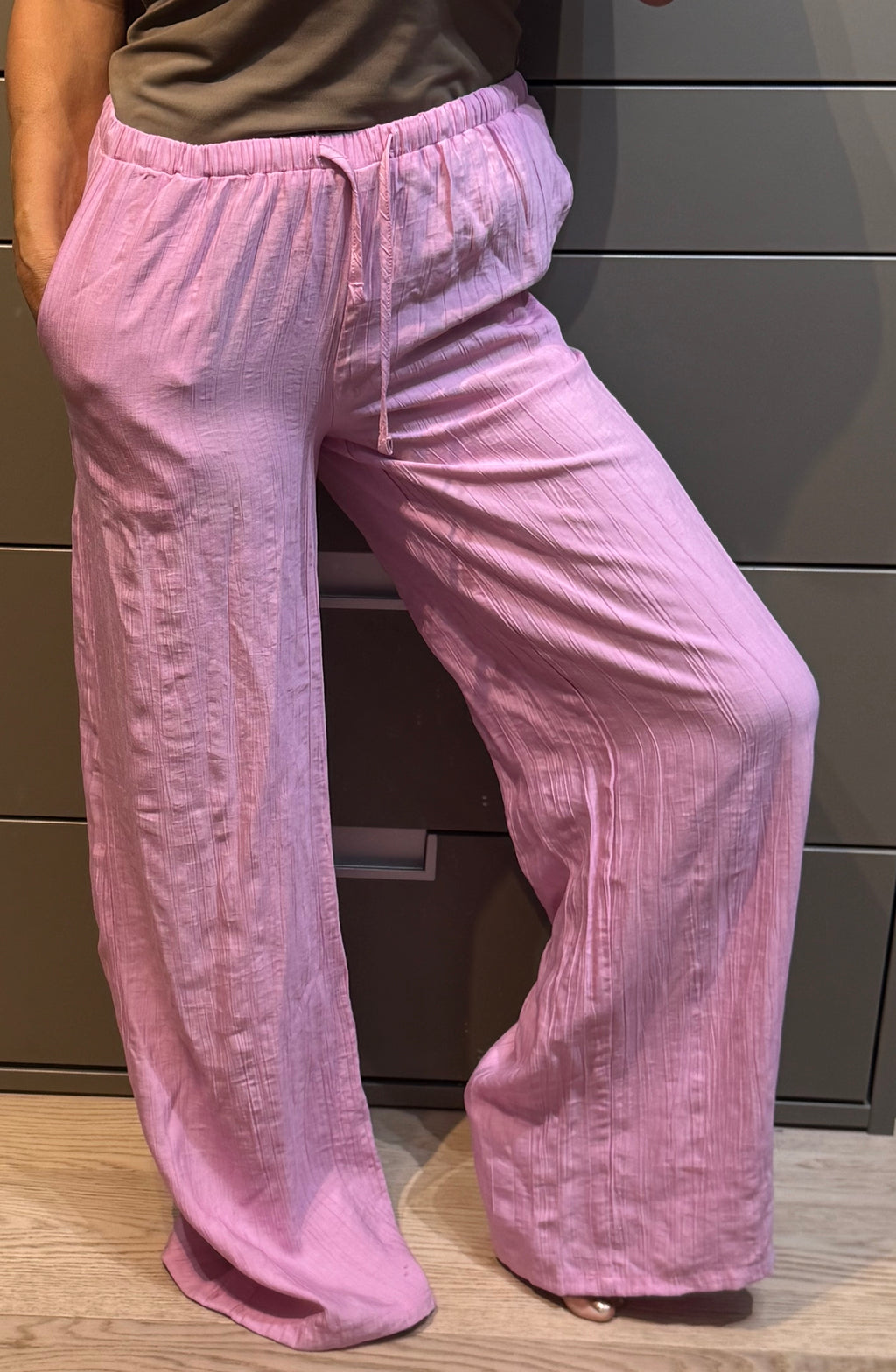 ✨ Neuf 22,99€ - Jenyfer - Pantalon Fluide Rose - T34 ok 38 ✨