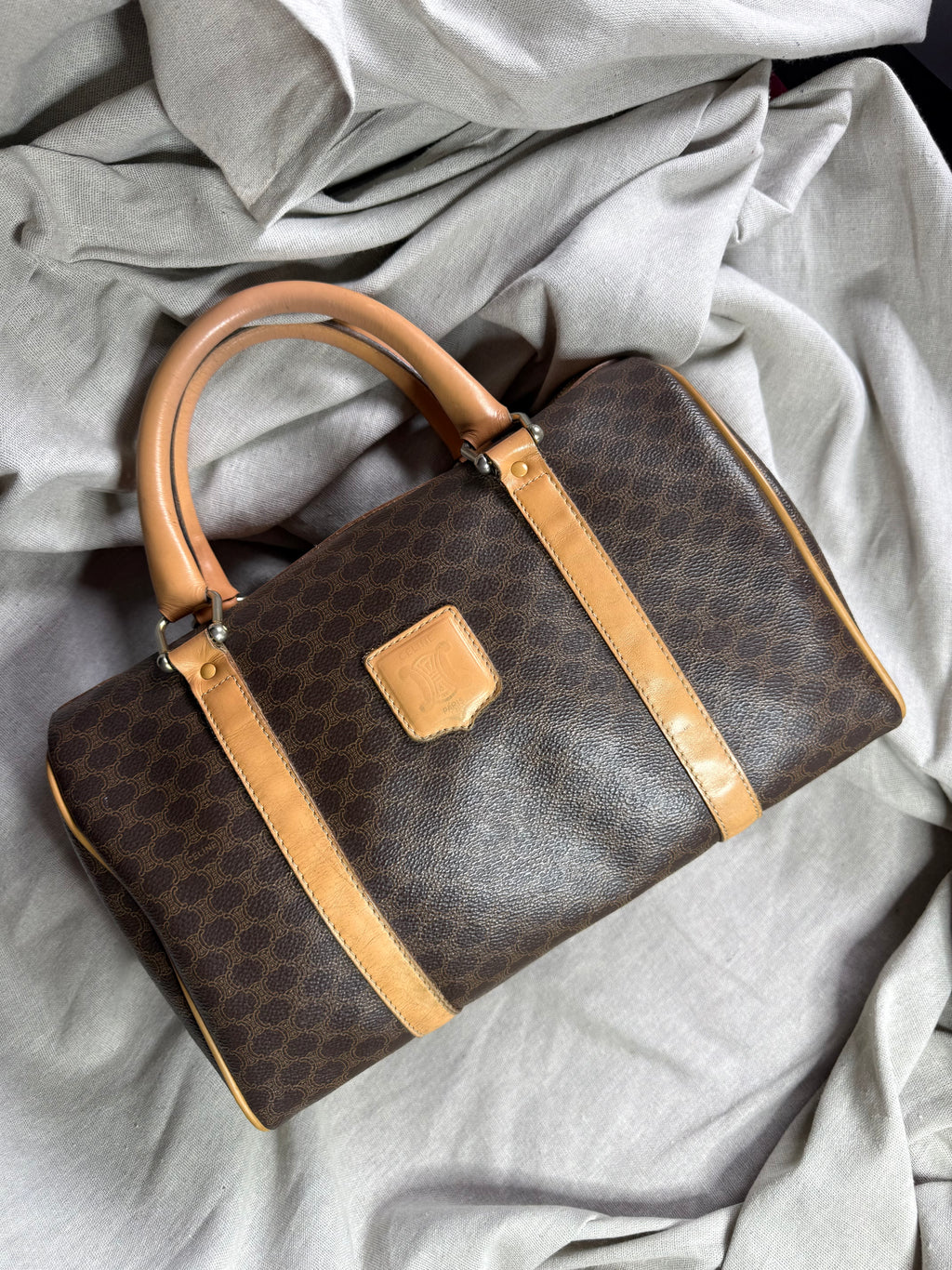 ✨ Sac Céline Boston 30 Macadam Vintage – Une Pépite Iconique ✨