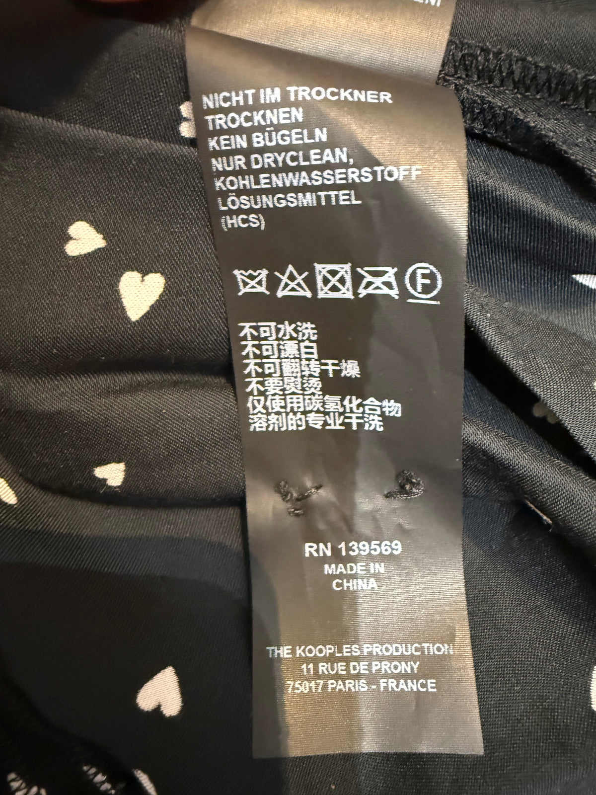 ✨ Neuve 265€ - The Kooples - Robe cœur 💓 dos nu - T36 S ✨