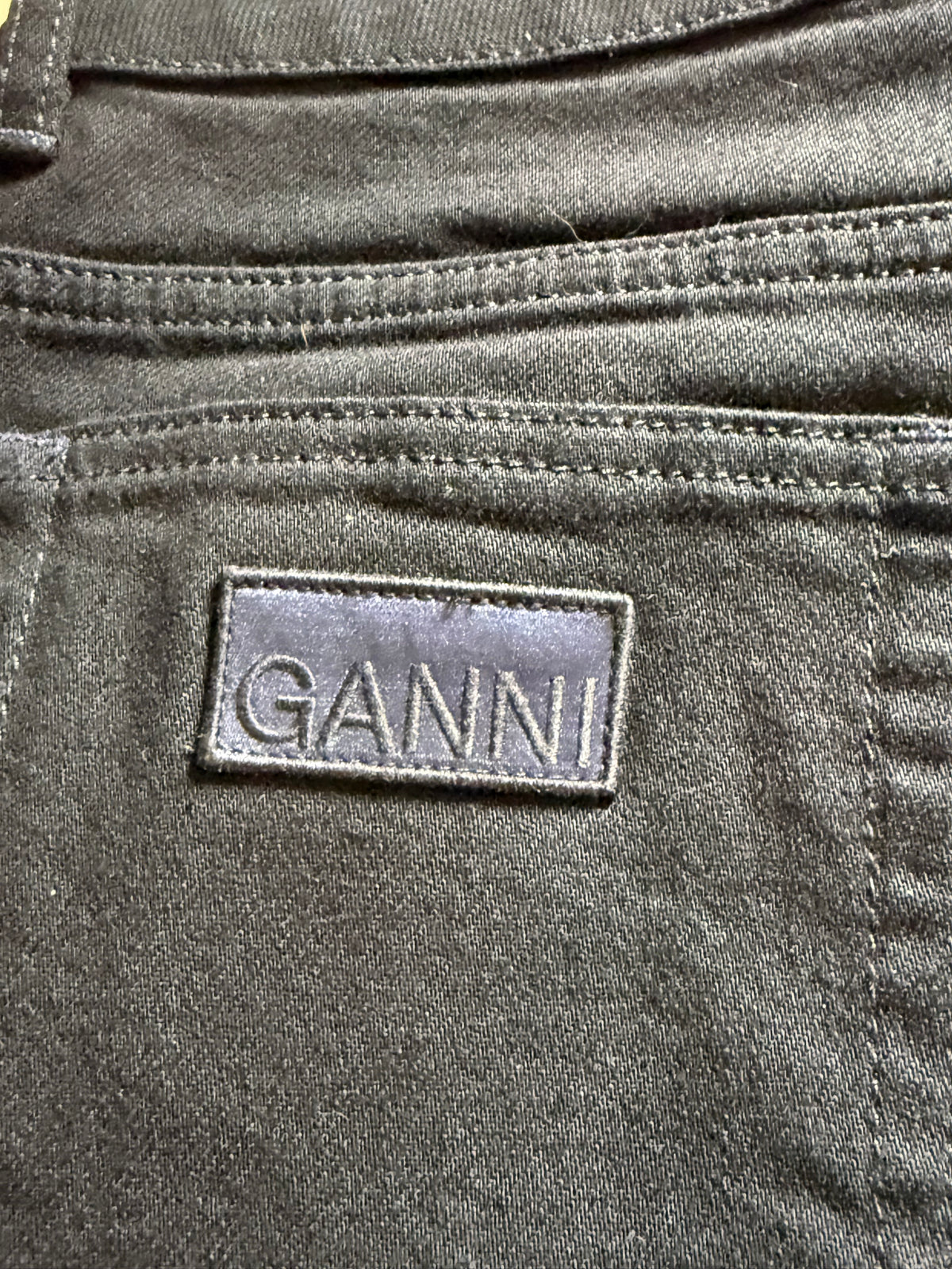 ✨ Neuf 165€ - Ganni - Jean noir Beksi - W29/L34 (38/40FR) ✨