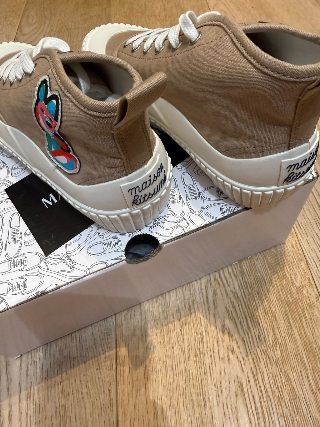✨ Neuves 230€ Exceptionnelles Maison Kitsuné T37 baskets montantes ✨