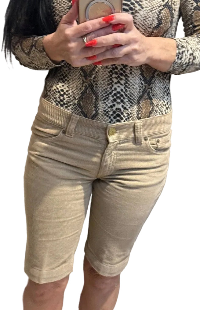 ✨ Chloé - Bermuda velours Camel - T34 XS ✨