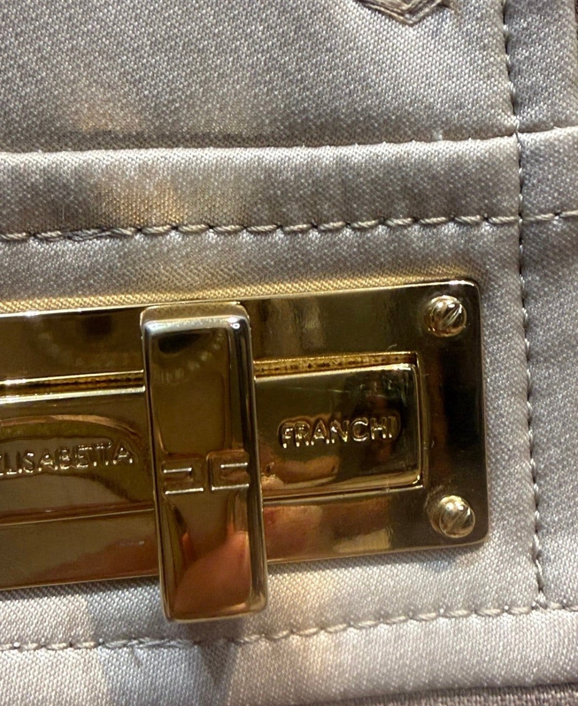 ✨ Elisabetta Franchi - Luxe - Manteau long Gold - T36 ✨