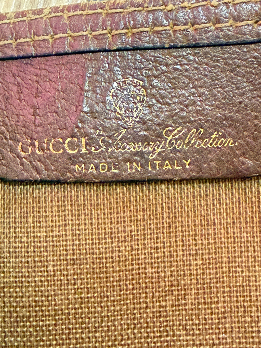 ✨Gucci - grand cabas Vintage en toile GG ✨