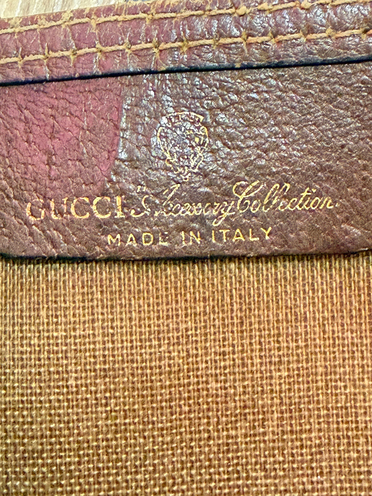 ✨Gucci - grand cabas Vintage en toile GG ✨