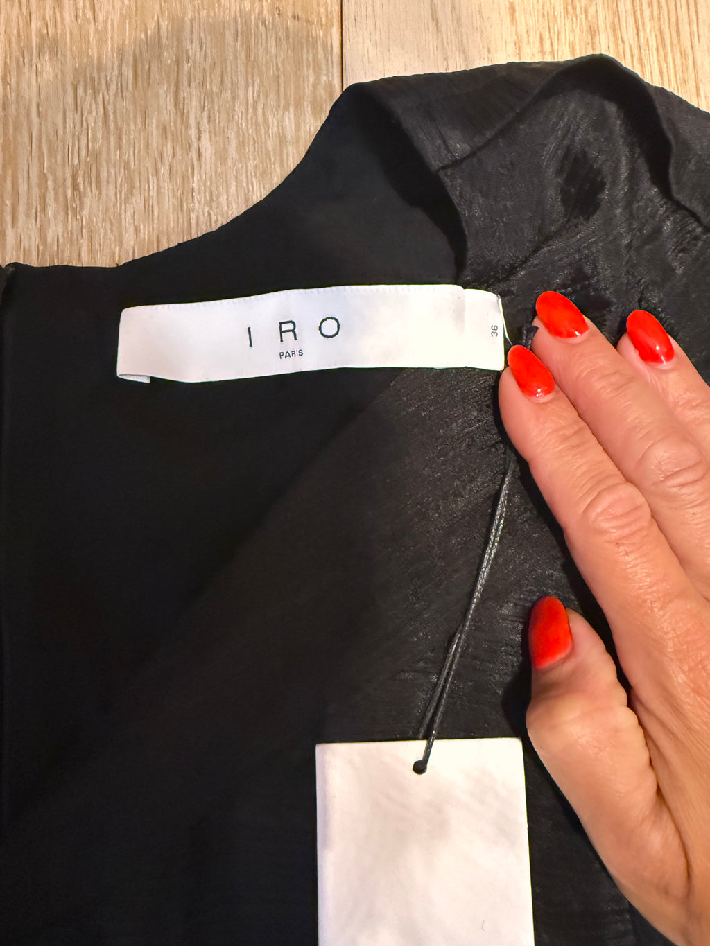 ✨ Sublime robe ANOKIA d'IRO Paris - Pièce d'exception Neuve 545€ T36 ✨
