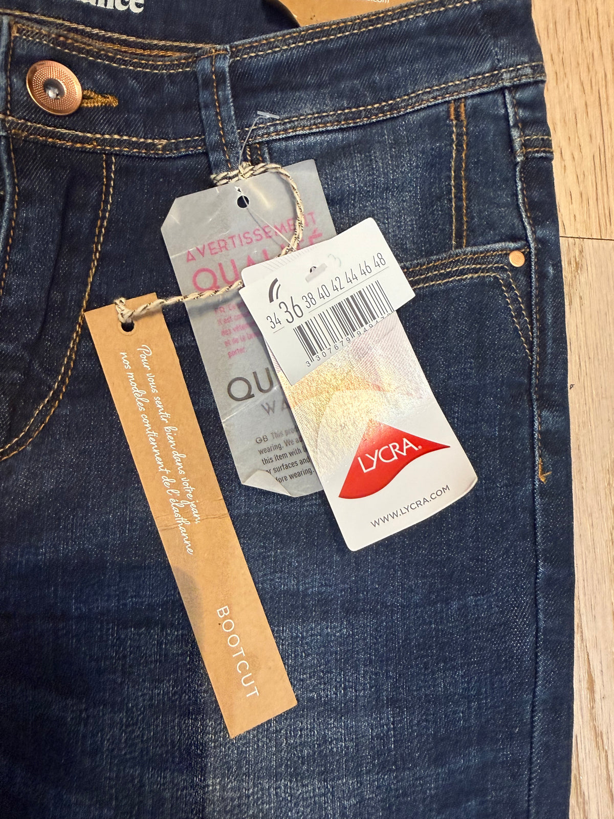 ✨ Neuf 40€ - Grain de Malice - jean bootcut T36 ✨