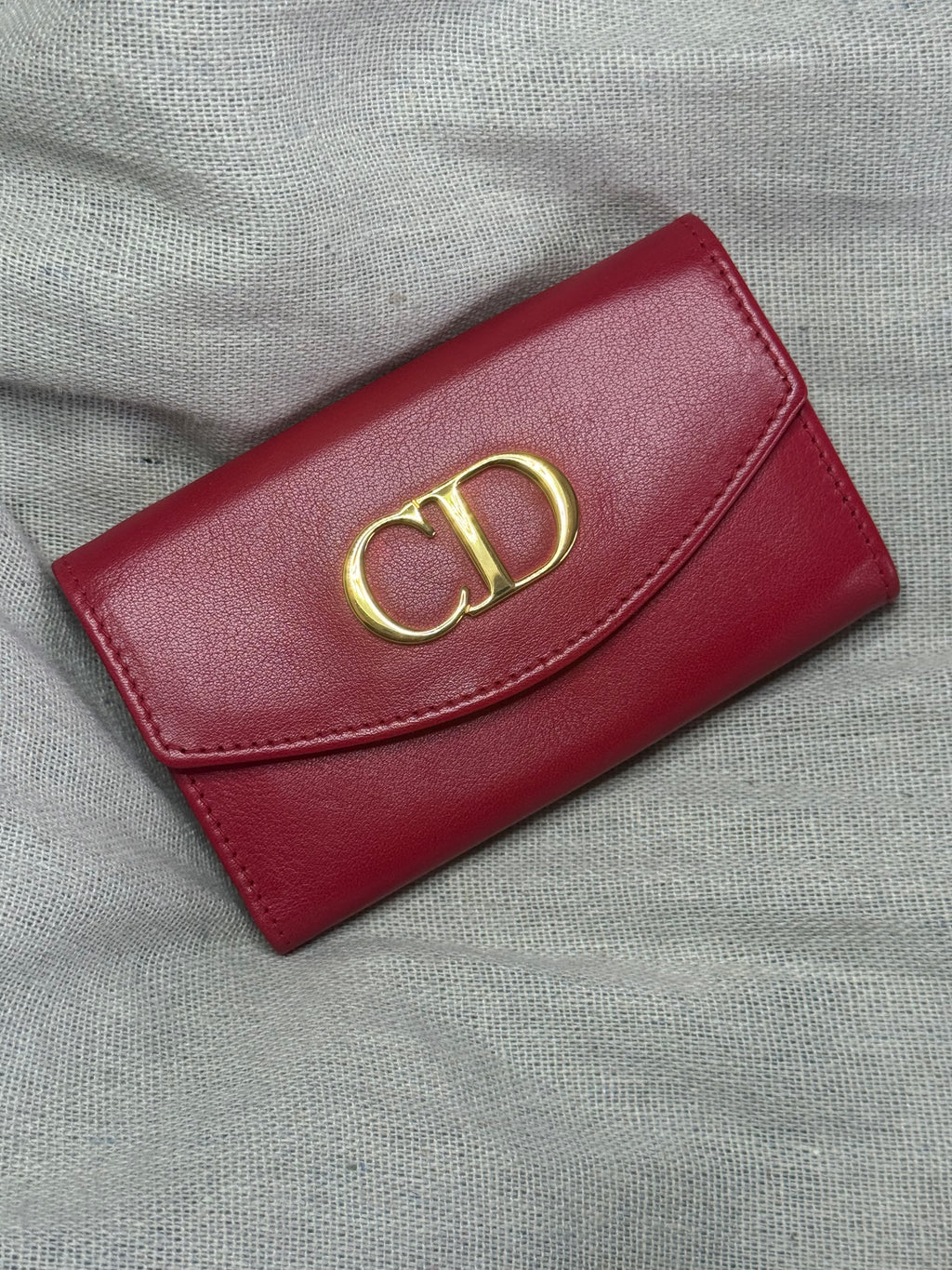Neuf 490€ Christian Dior étui à clés cuir full set ✨