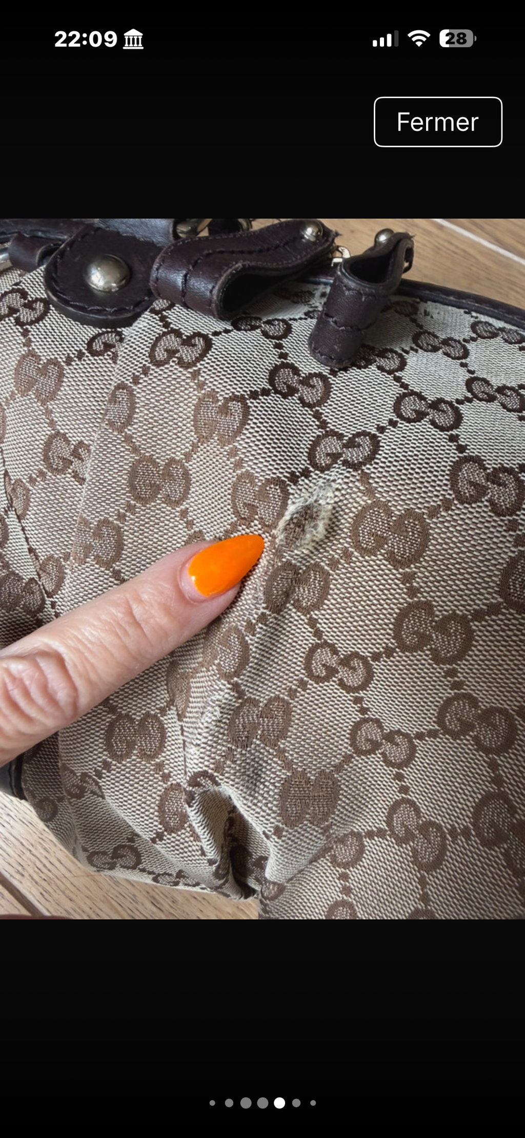 ✨ Gucci Sukey Toilette Jacquard Vintage ✨