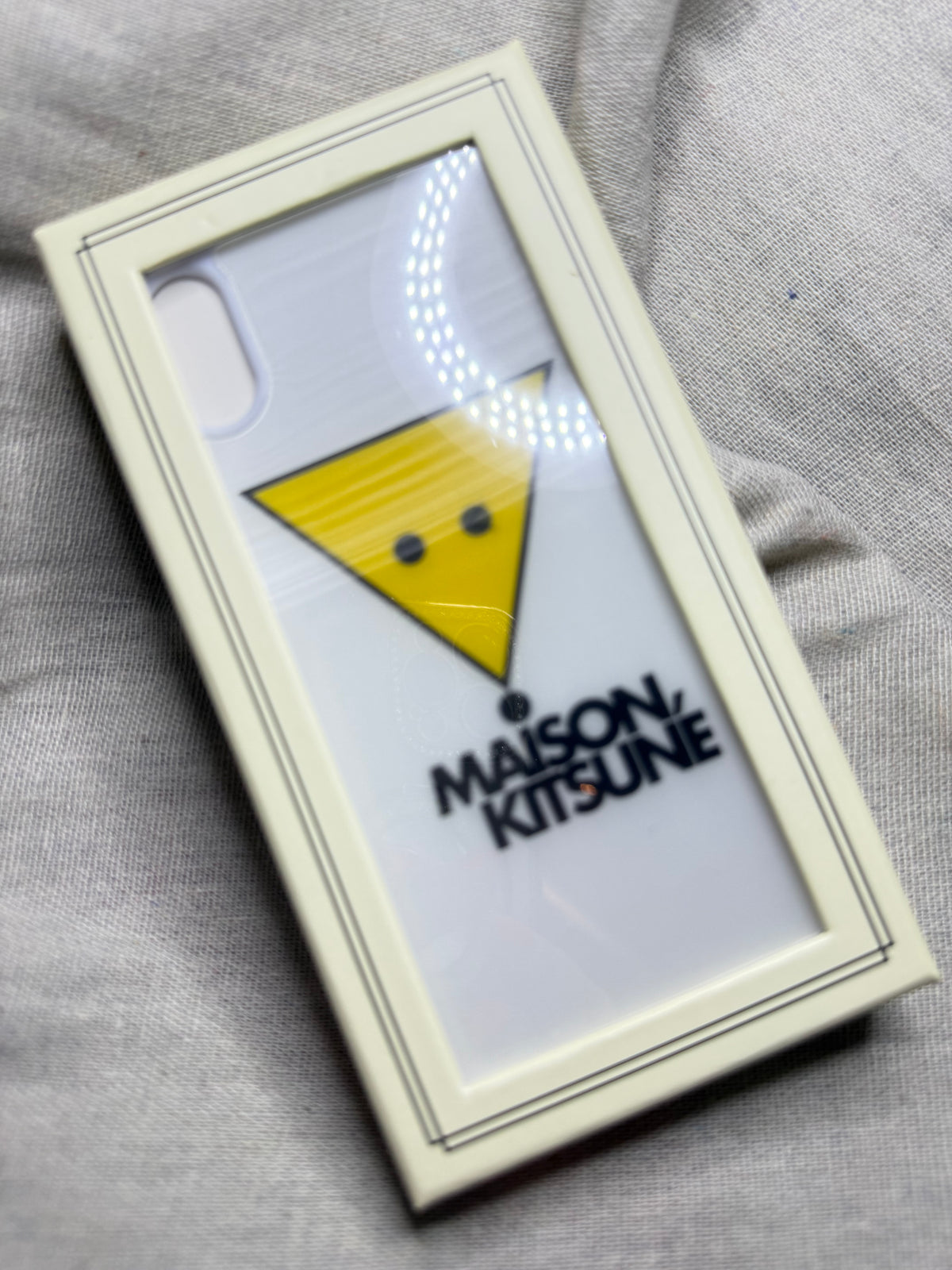 ✨ Neuve 70€ Maison Kitsuné coque iPhone X et XS full set ✨