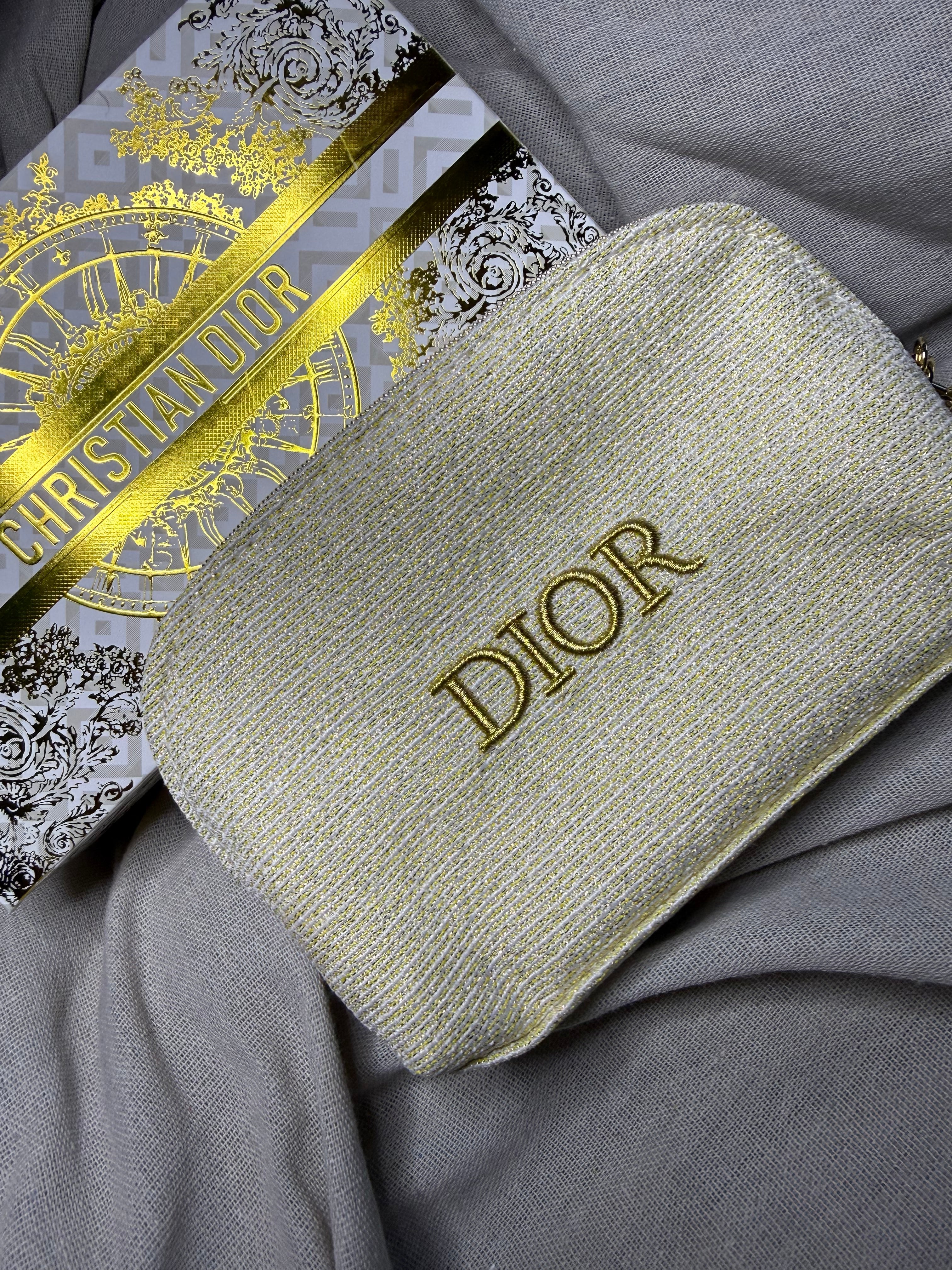 ✨ Neuve Trousse Dior Beauty dorée édition limitée ✨