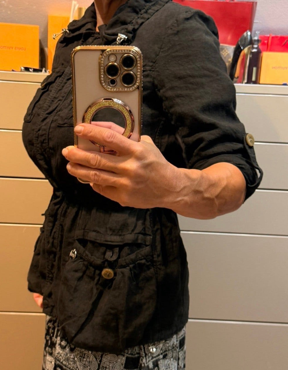 ✨ Armani - Veste Parka en lin - T36 ok 38 ✨