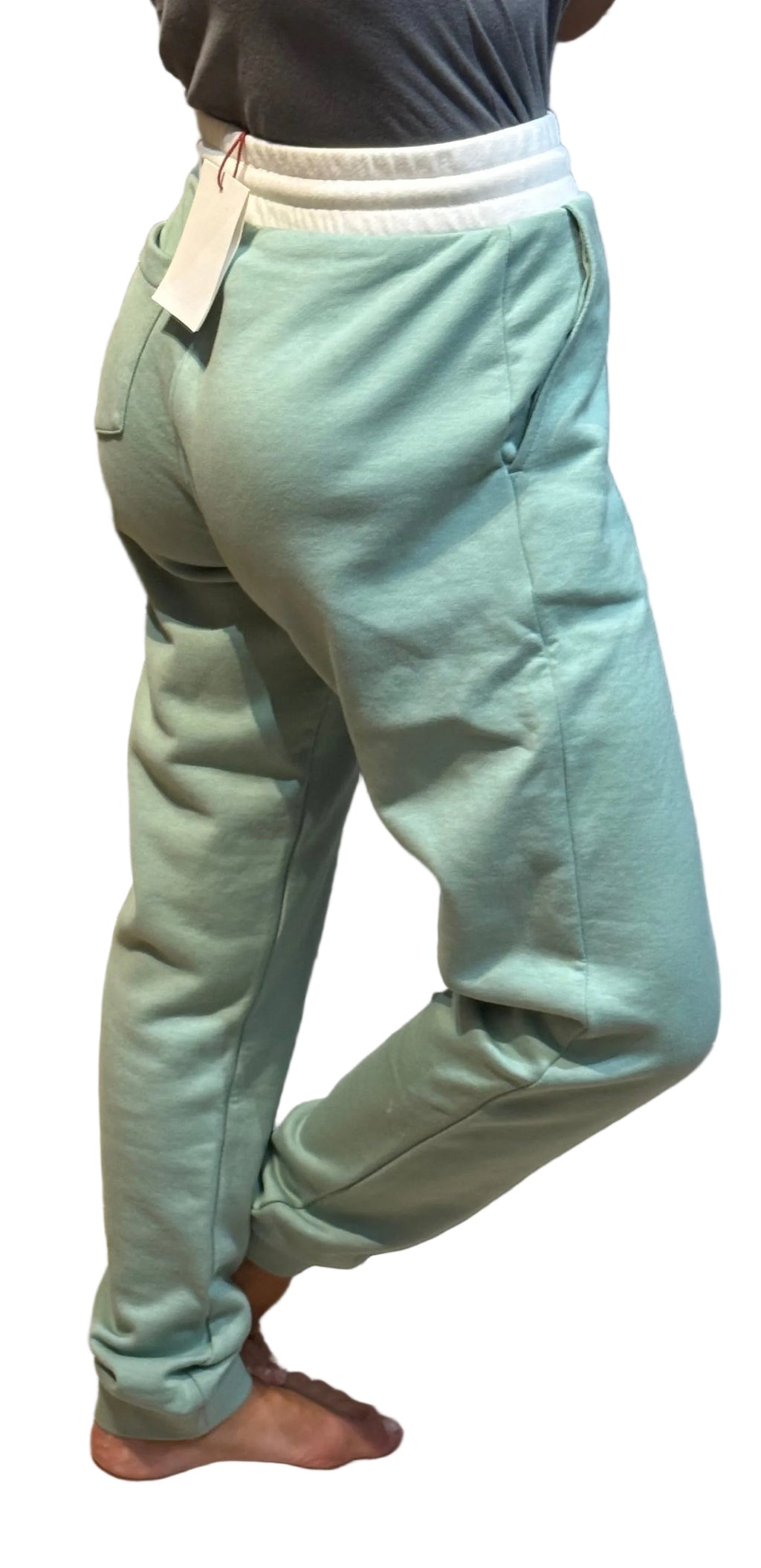 ✨ Neuf 600€ - Bally - Jogging Luxe vert sauge - Taille 34 ok 36 ✨