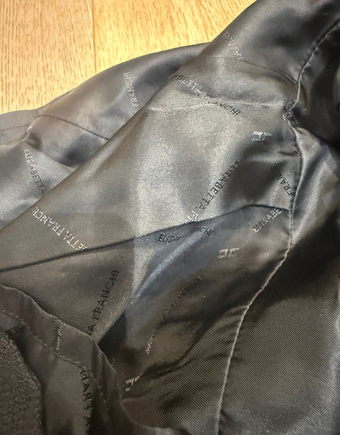 ✨ Elisabetta Franchi - Robe Bimatiere plumes et tweed T32/34 XXS/ XS ✨