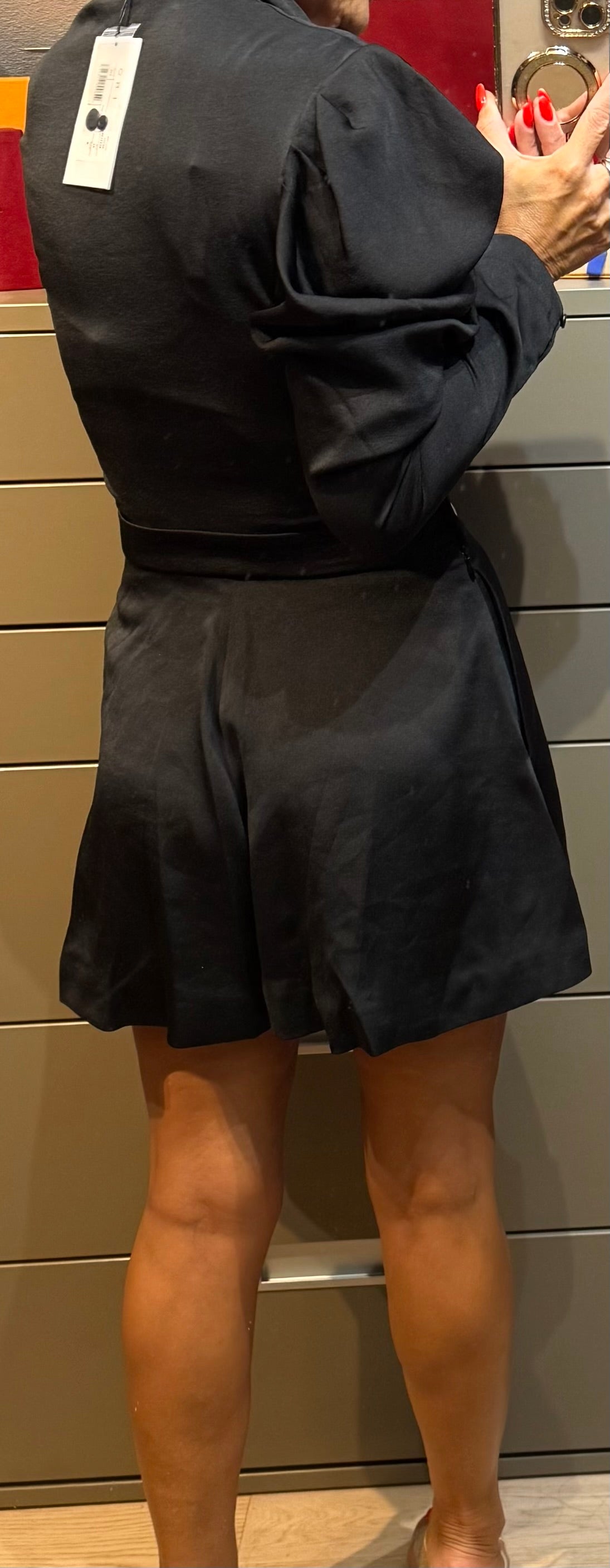 ✨ Neuf 395€ Combishort IRO Paris — Modèle "Lamas" T34 ✨