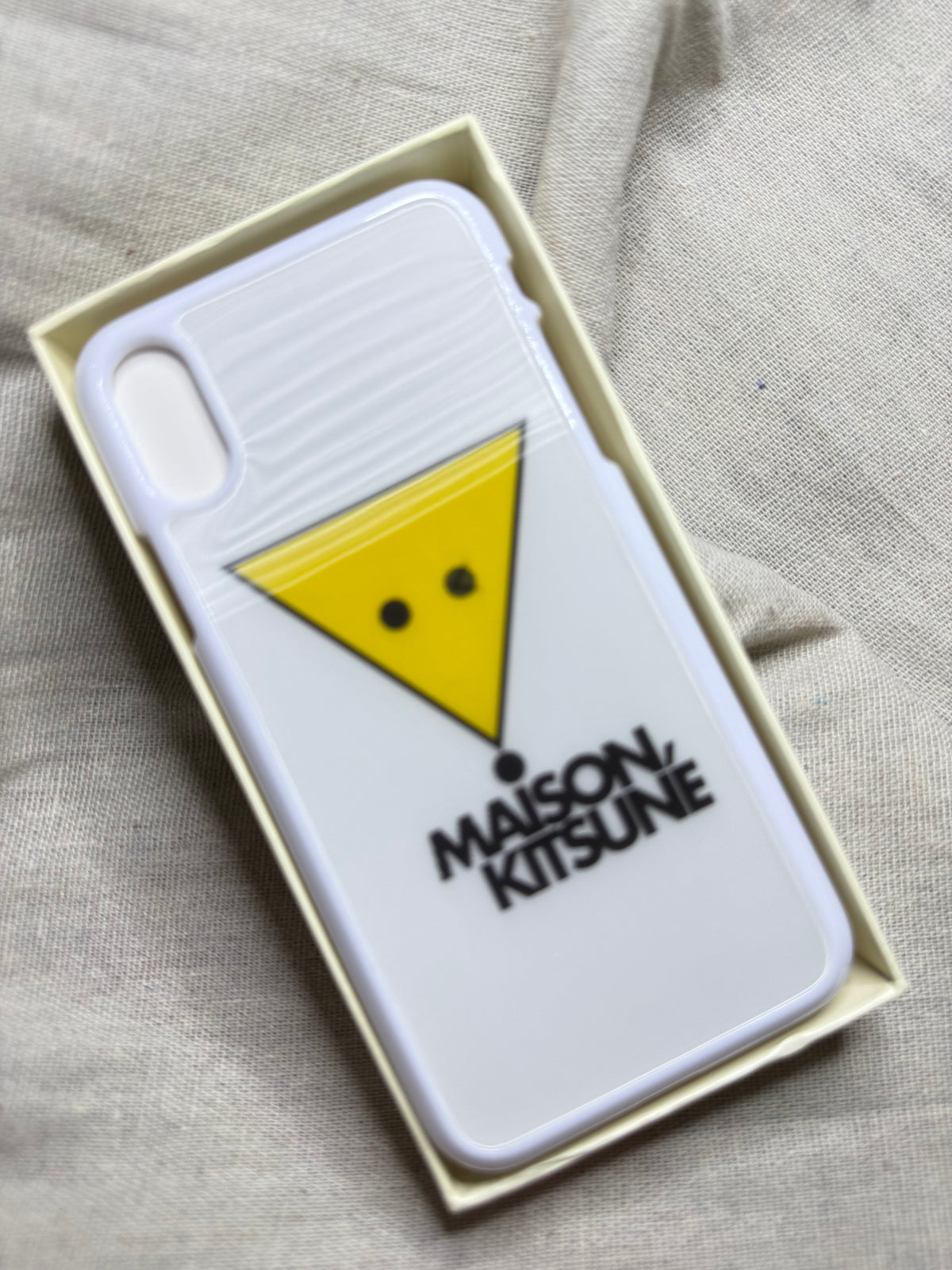 ✨ Neuve 70€ Maison Kitsuné coque iPhone X et XS full set ✨