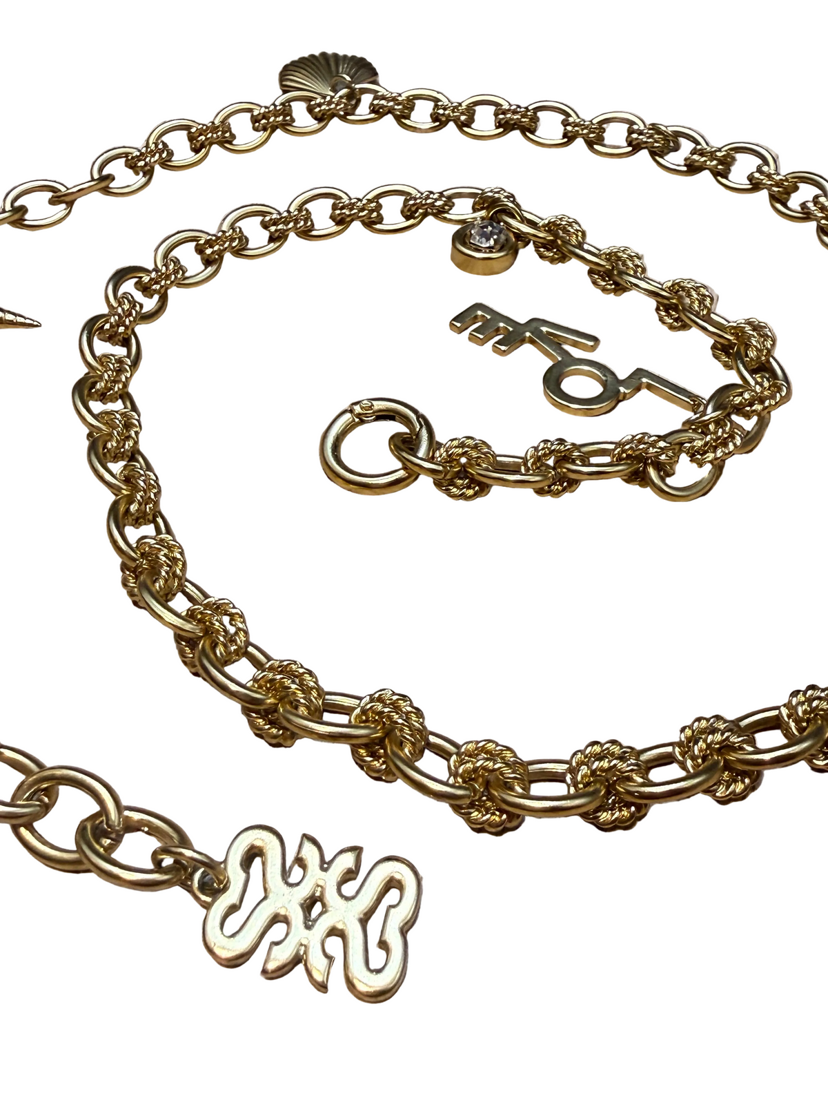 ✨ Neuve 125€ Sandro Magnifique ceinture bijou charms ok jusque 42 ✨