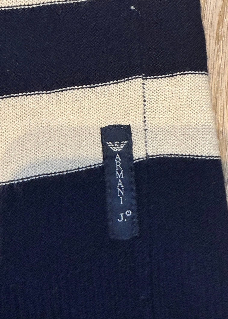 ✨ Armani Jeans - Robe marinière en laine - T38 M ✨