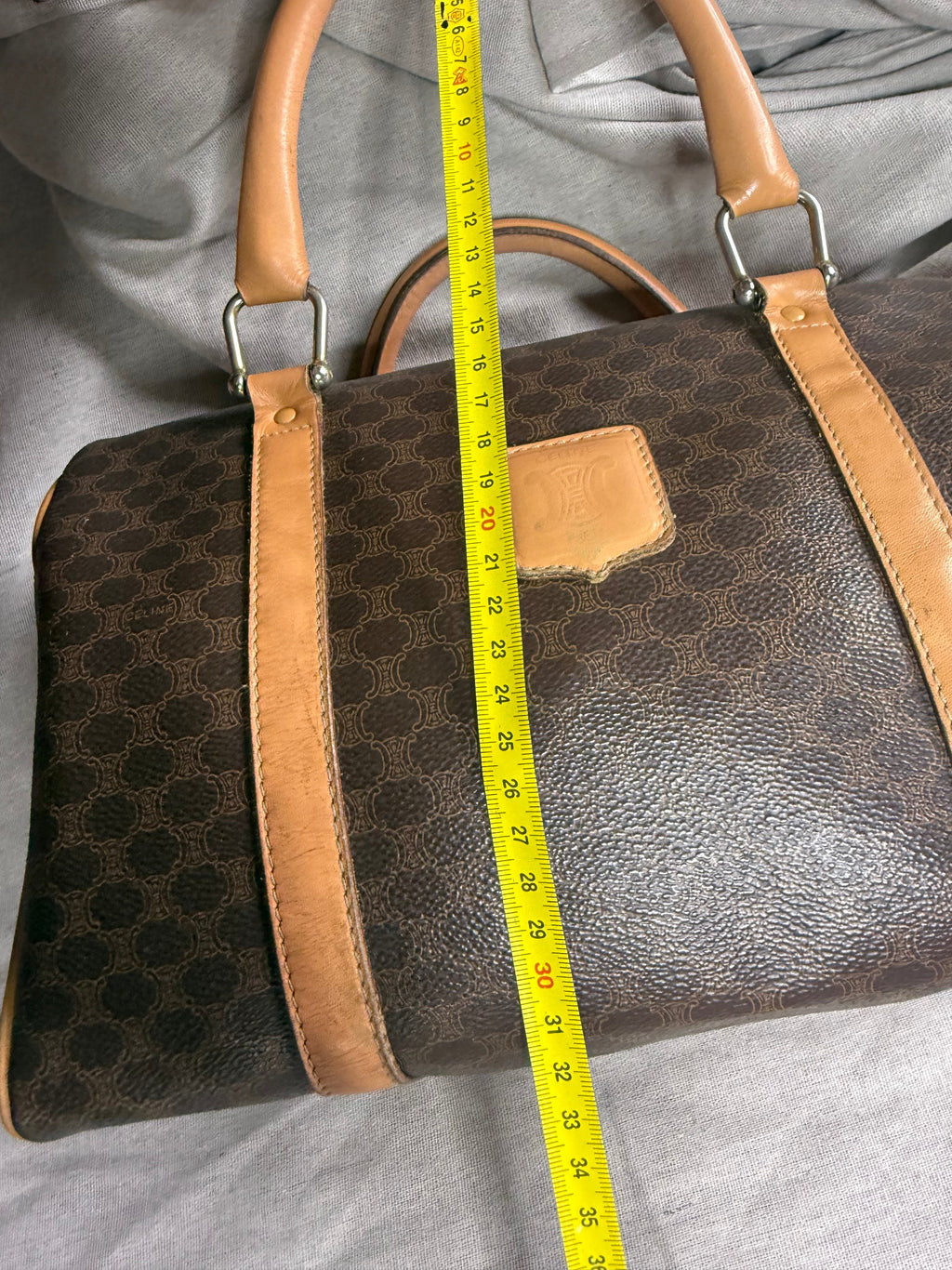 ✨ Sac Céline Boston 30 Macadam Vintage – Une Pépite Iconique ✨