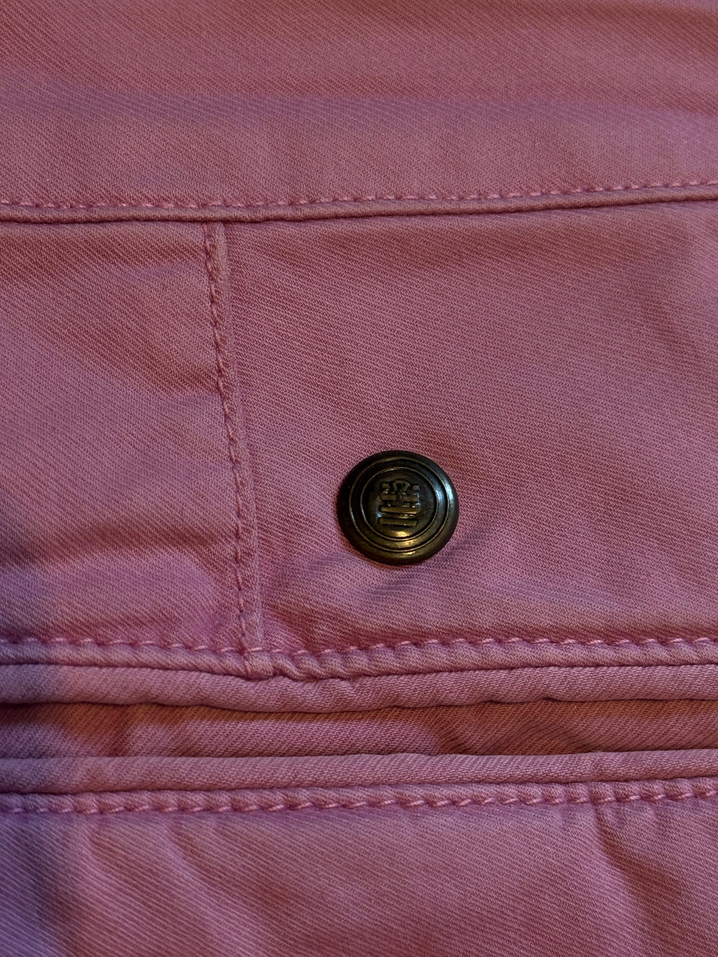 ✨ Neuf 99€ - Serge Blanco - Pantalon Chino Framboise - T38 ✨