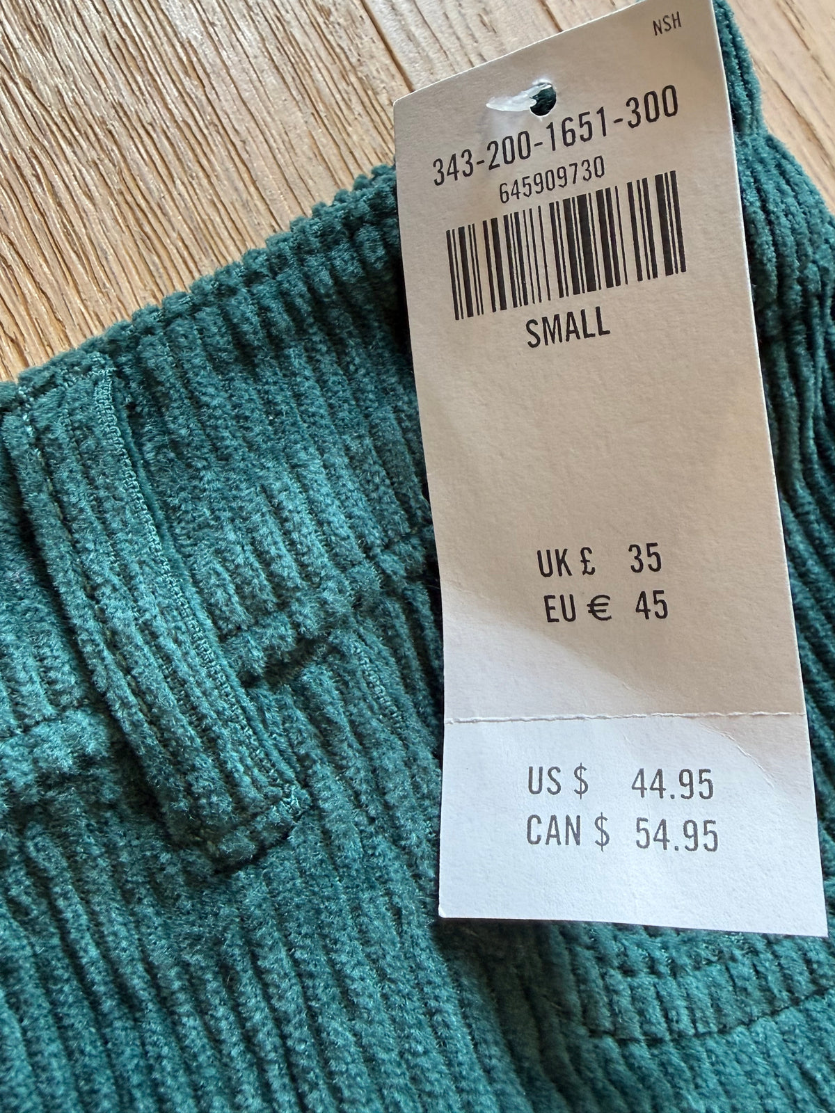 ✨ Neuve 45€ Hollister mini jupe en velours 36 S ✨