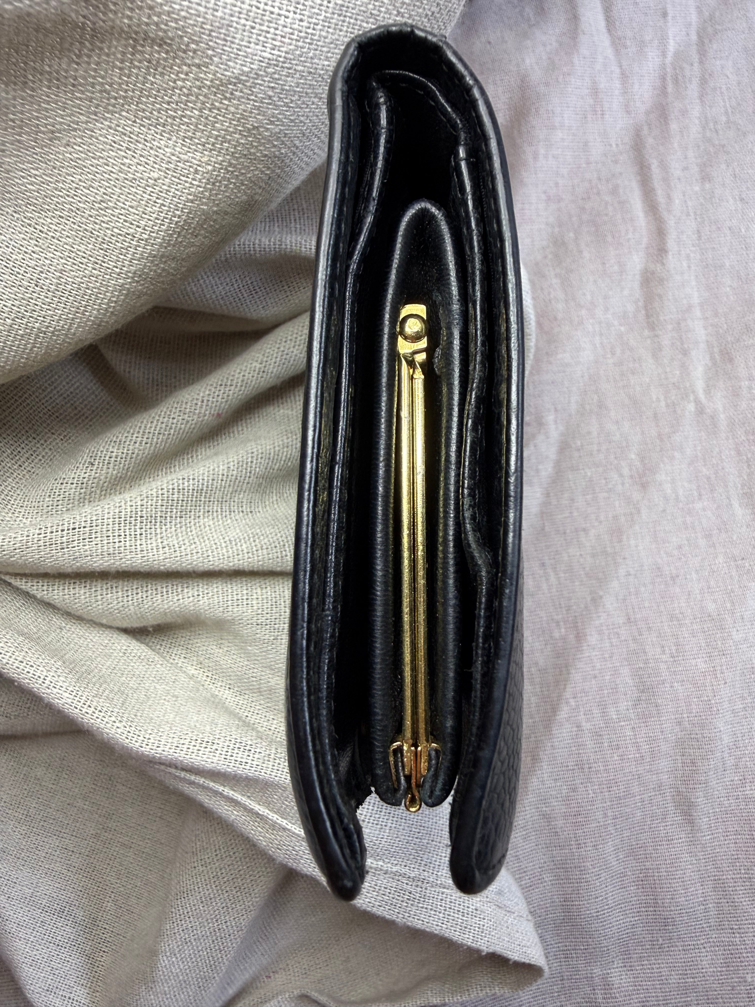 ✨ CHANEL – Grand Portefeuille CC Timeless en Cuir Caviar Noir ✨