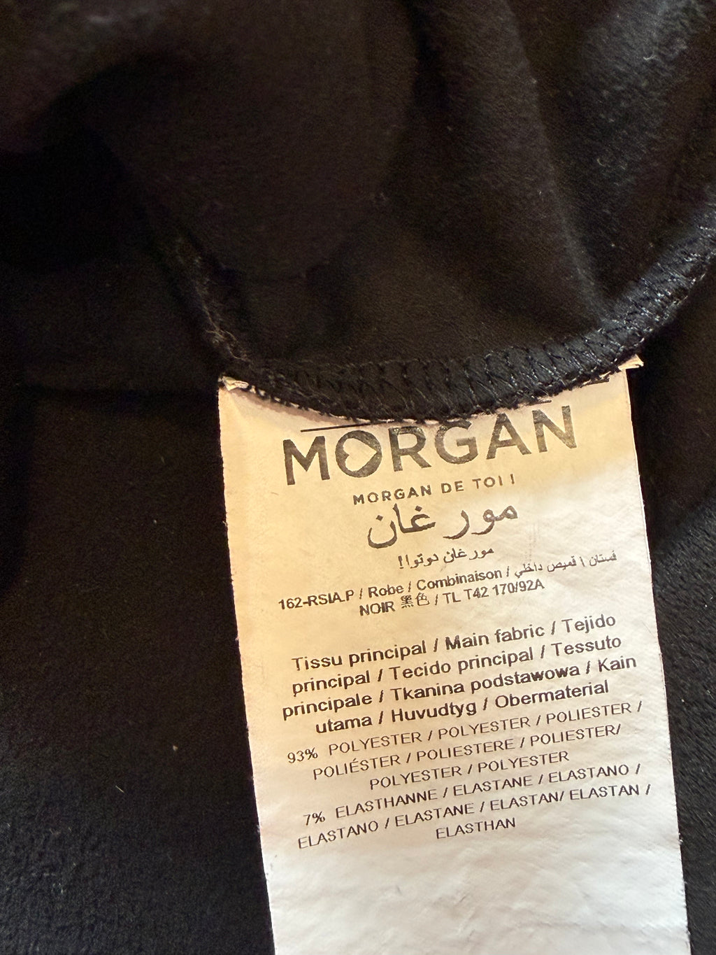 ✨ Morgan - petite robe noir à franges T40 L ✨