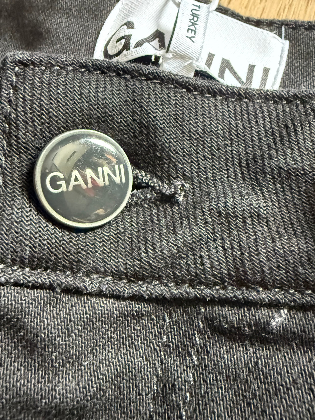 ✨ Neuf 165€ - Ganni - Jean noir Beksi - W29/L34 (38/40FR) ✨