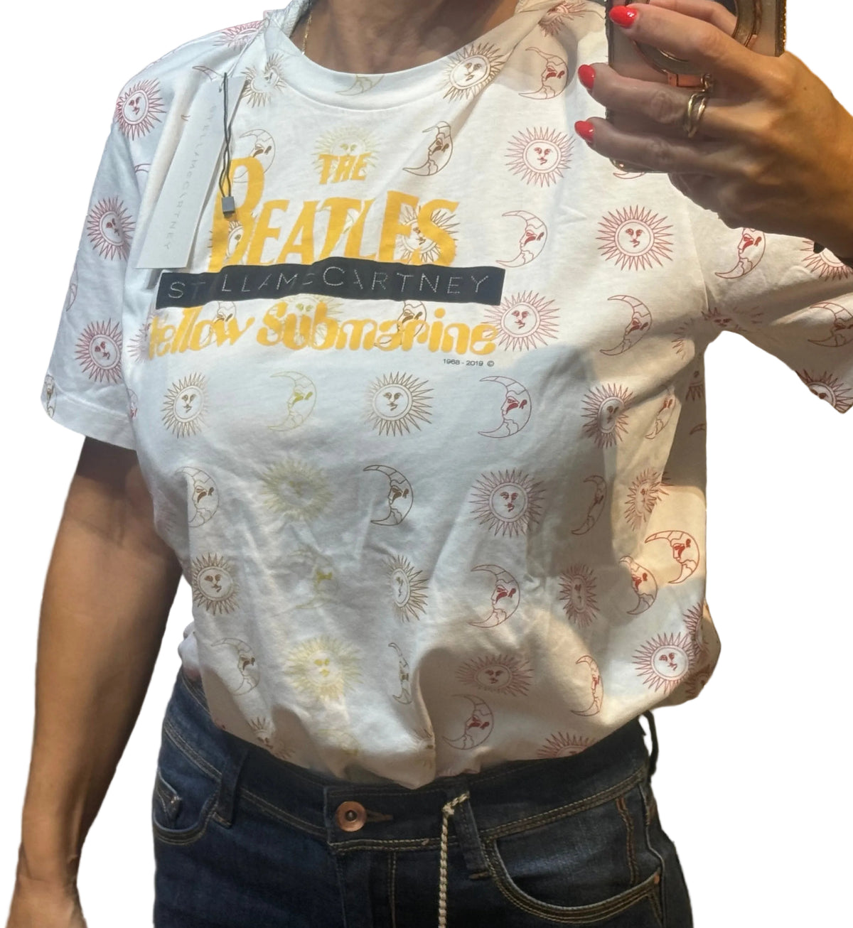 ✨Neuf 490€ - Stella McCartney x The Beatles - T-shirt collector - Homme XS ok S / femme S ok M ✨