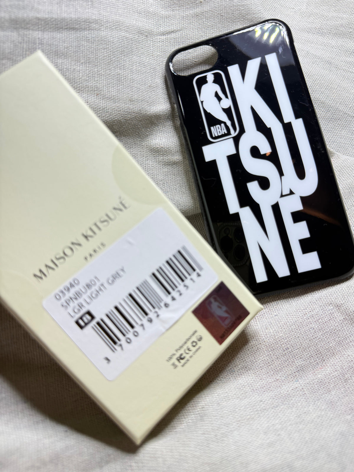 ✨ Neuve 70€ Maison Kitsuné X NBA iPhone 7-8 et SE full set ✨