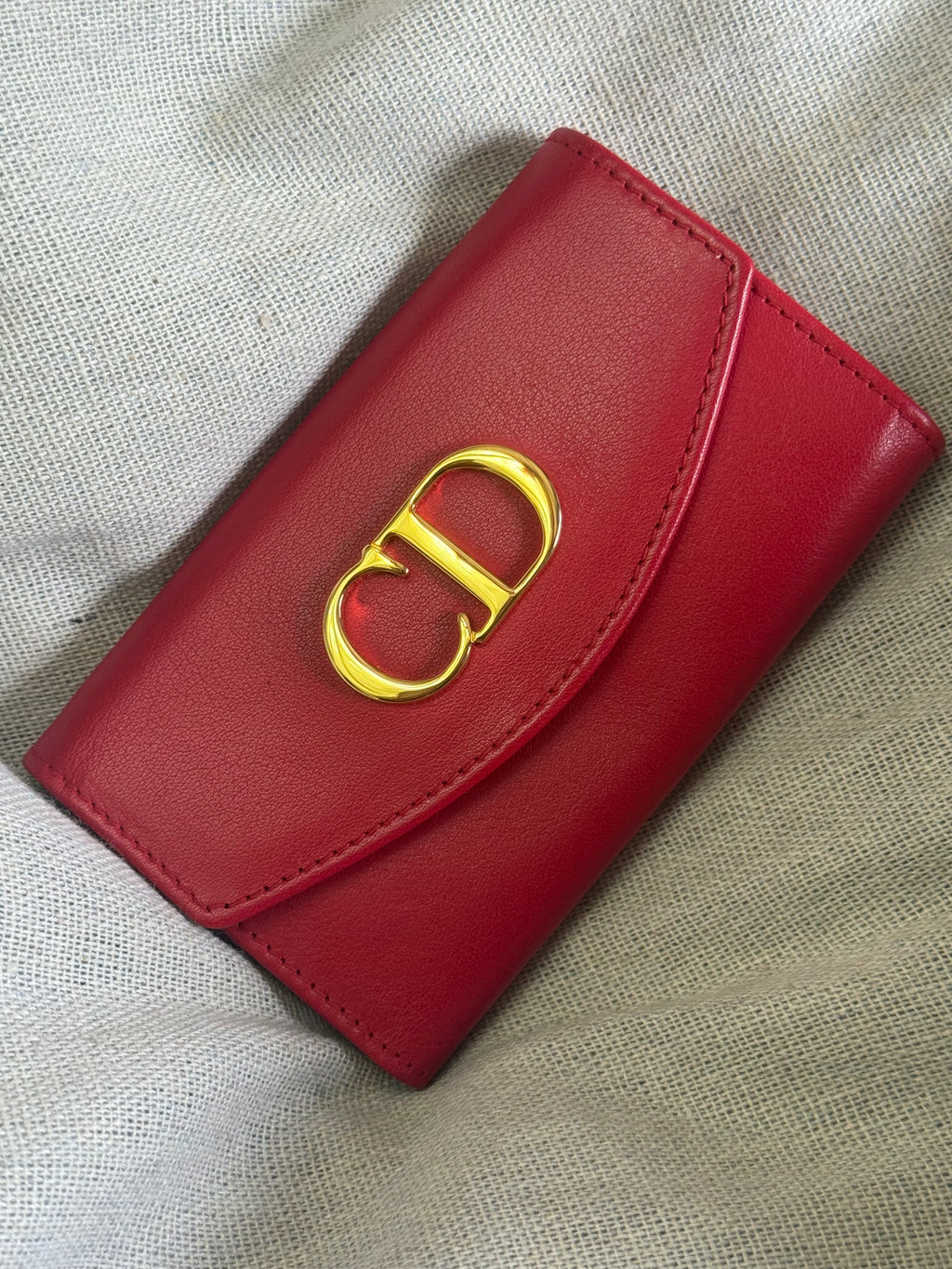 Neuf 490€ Christian Dior étui à clés cuir full set ✨