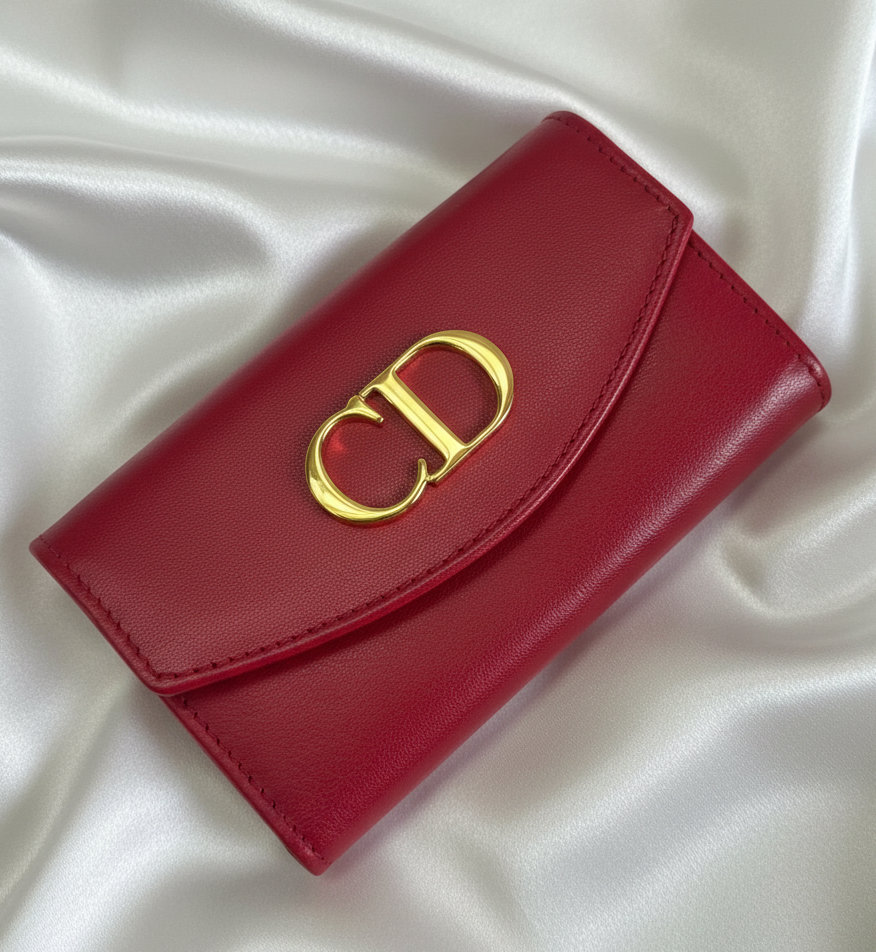 Neuf 490€ Christian Dior étui à clés cuir full set ✨