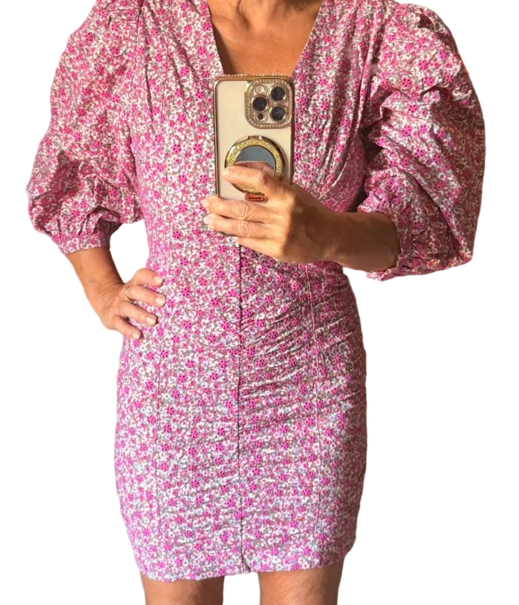 ✨ Neuve 450€ - Maje - Robe courte brodée - T34 ✨