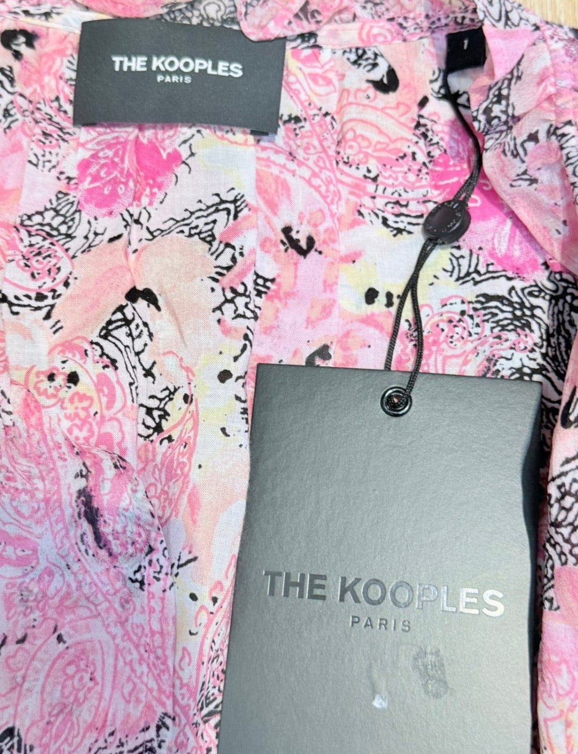 ✨ Neuve 255€ - The Kooples - Robe rose taille unique - ok du 34 au 42 ✨